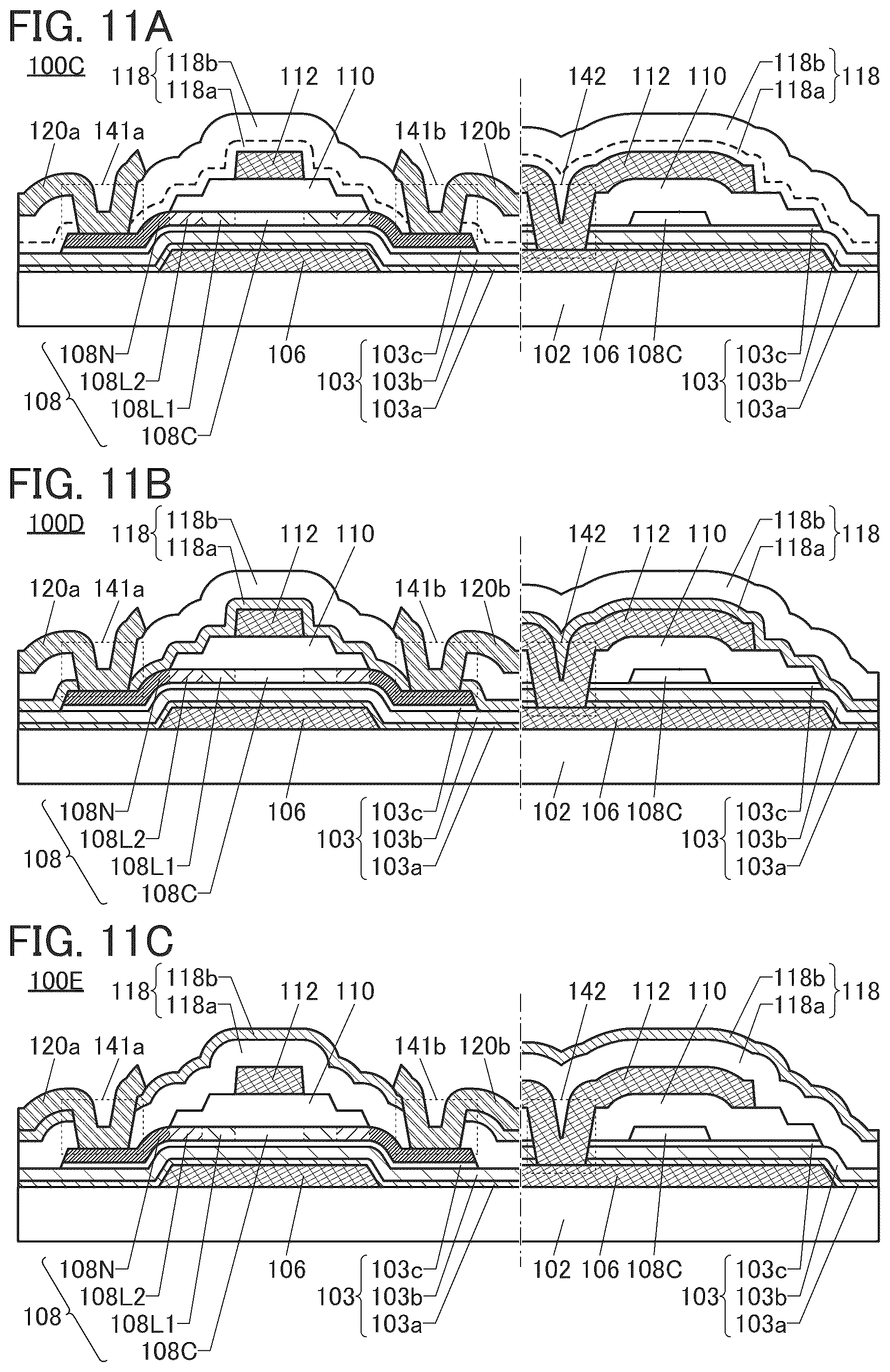 Patent US12568654 Figure 11 – Semiconductor device and method for manufacturing semiconductor device