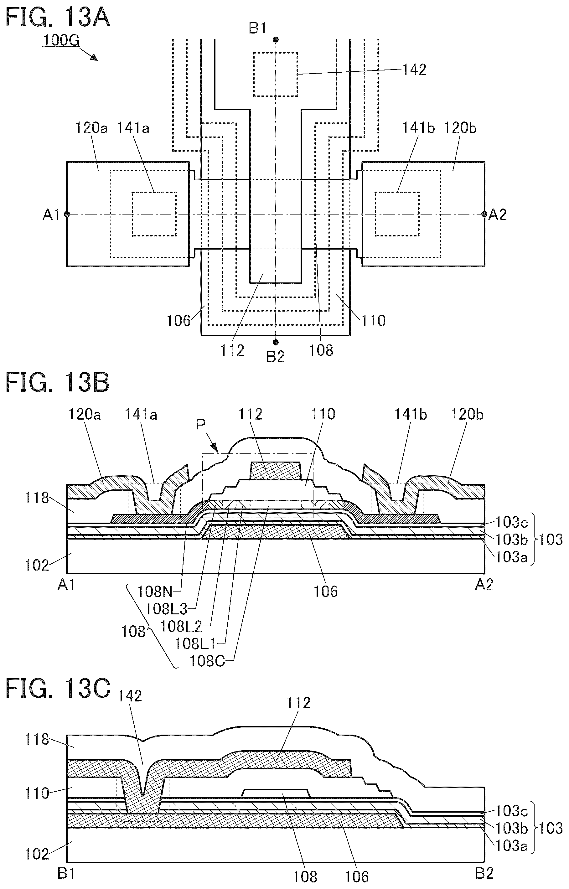 Patent US12568654 Figure 13 – Semiconductor device and method for manufacturing semiconductor device