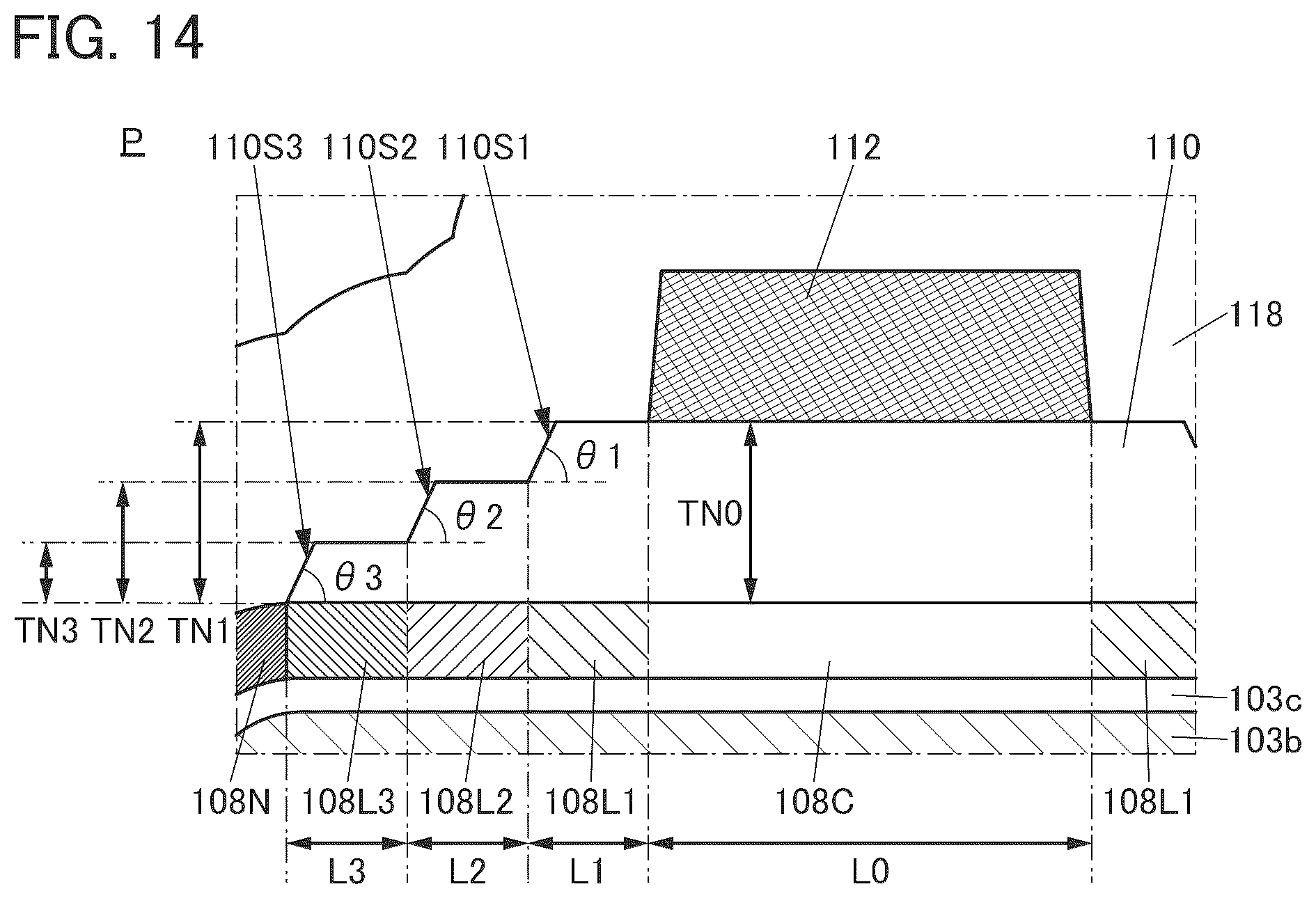 Patent US12568654 Figure 14 – Semiconductor device and method for manufacturing semiconductor device