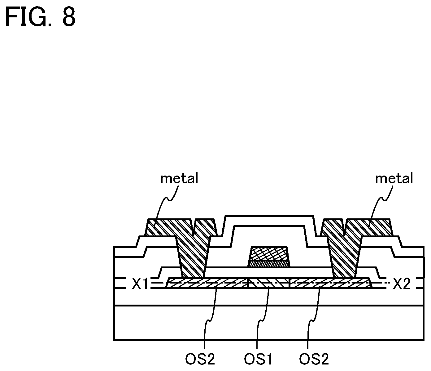 Patent US12568655 Figure 8 – Semiconductor device and manufacturing method thereof