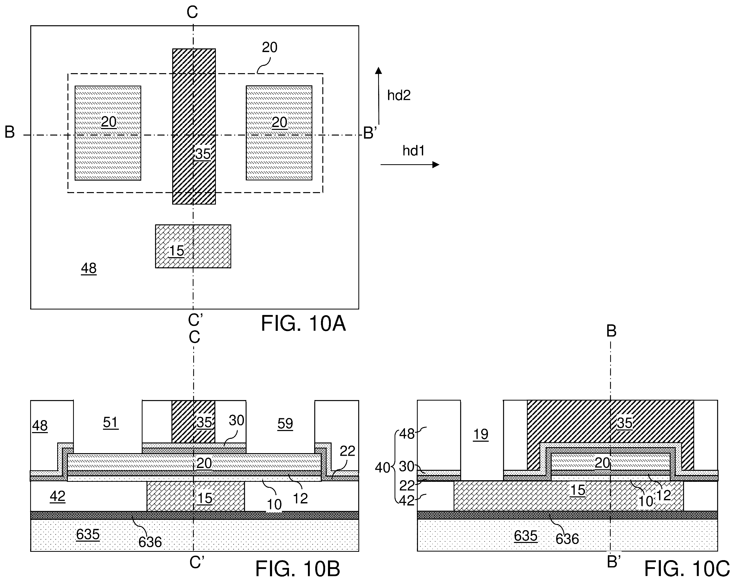 Patent US12568656 Figure 10 – Thin film transistor including a dielectric diffusion barrier and methods for forming the same