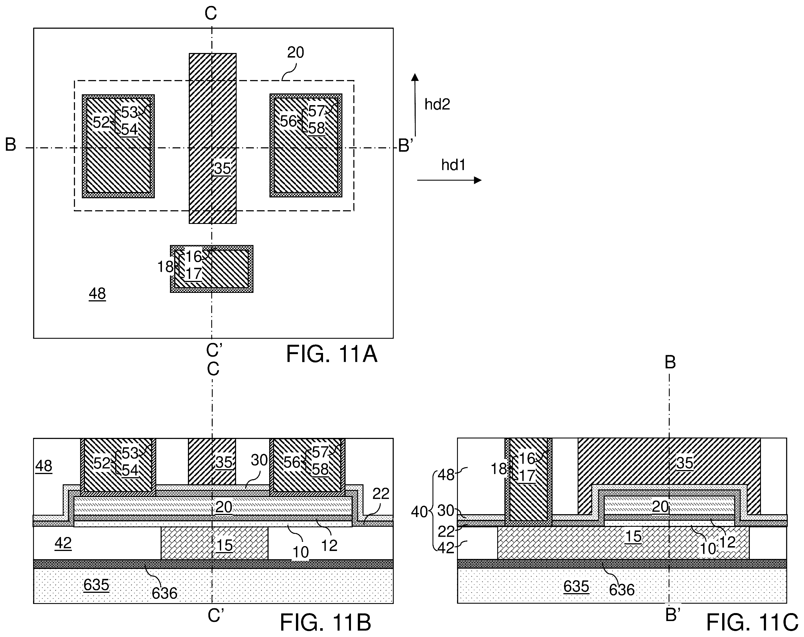 Patent US12568656 Figure 11 – Thin film transistor including a dielectric diffusion barrier and methods for forming the same