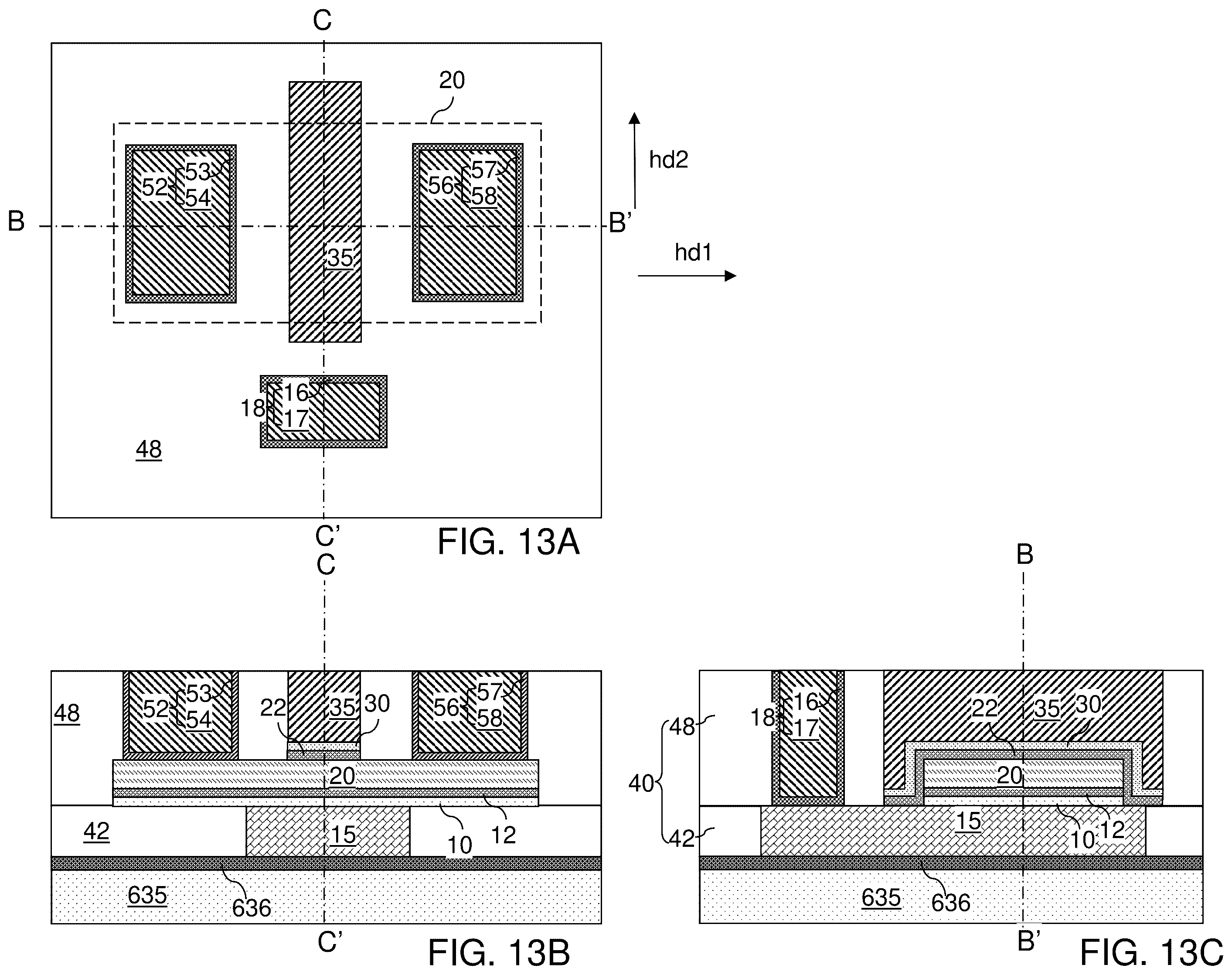 Patent US12568656 Figure 13 – Thin film transistor including a dielectric diffusion barrier and methods for forming the same