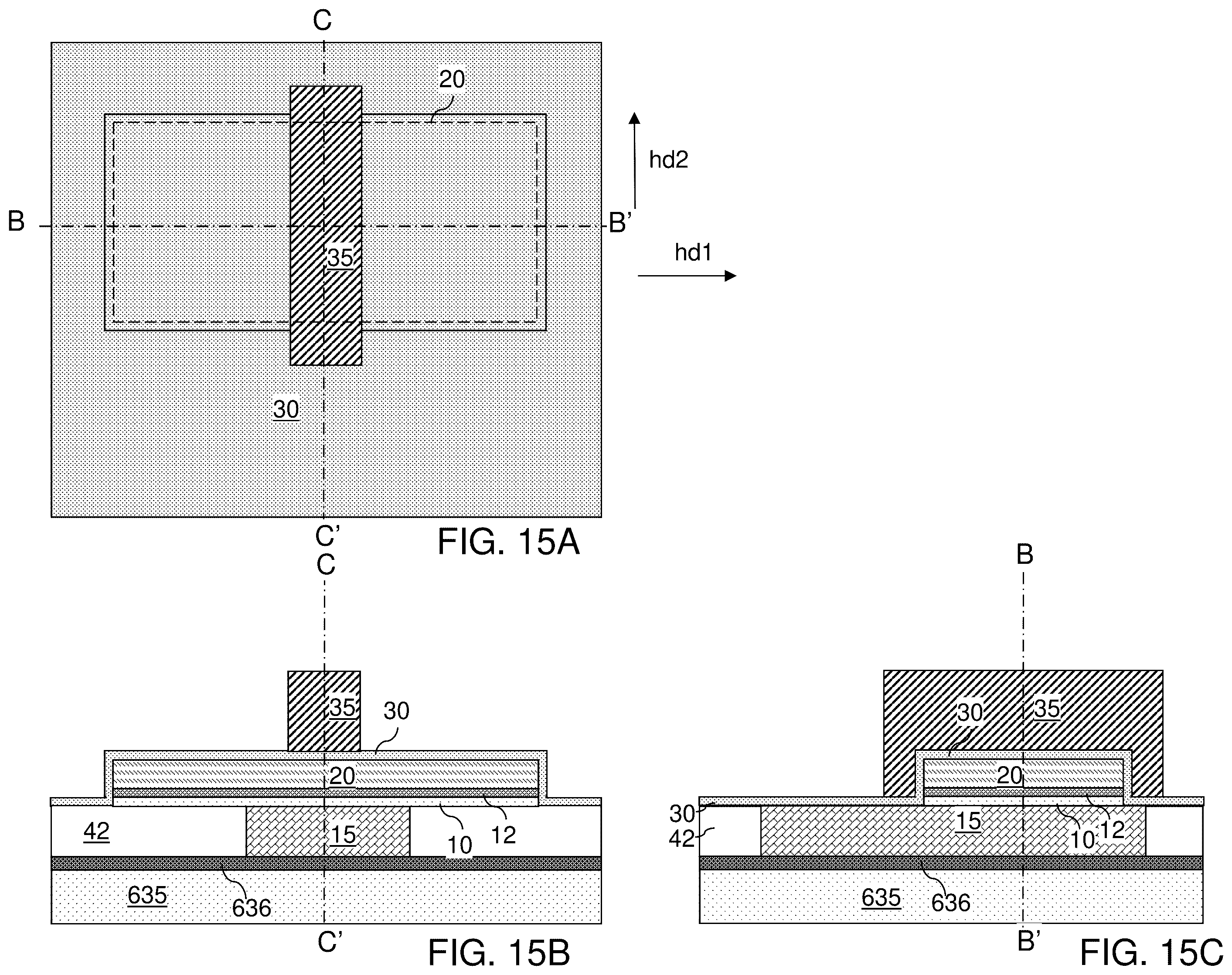 Patent US12568656 Figure 15 – Thin film transistor including a dielectric diffusion barrier and methods for forming the same