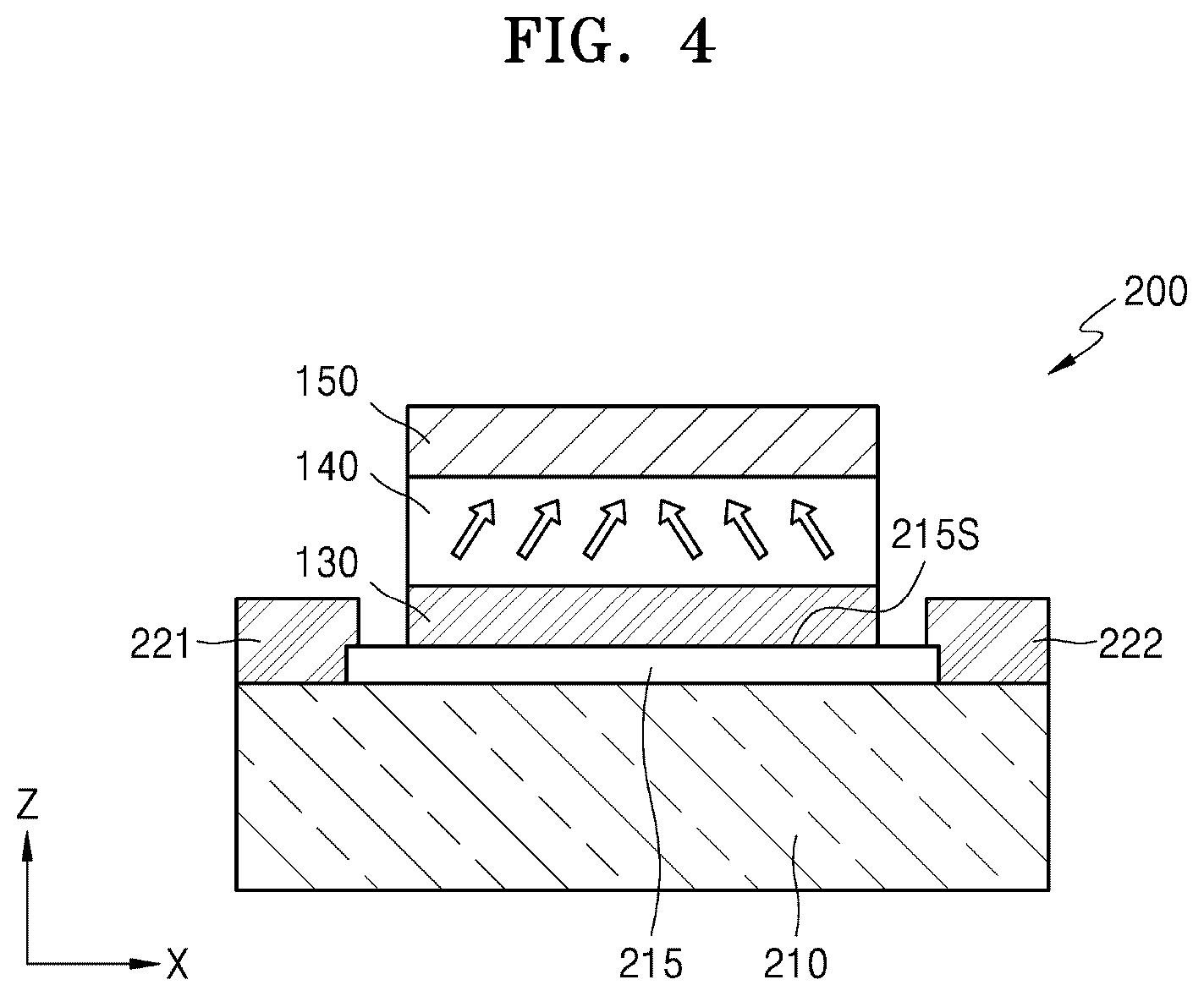 Patent US12568660 Figure 4 – Electronic devices and methods of manufacturing the same