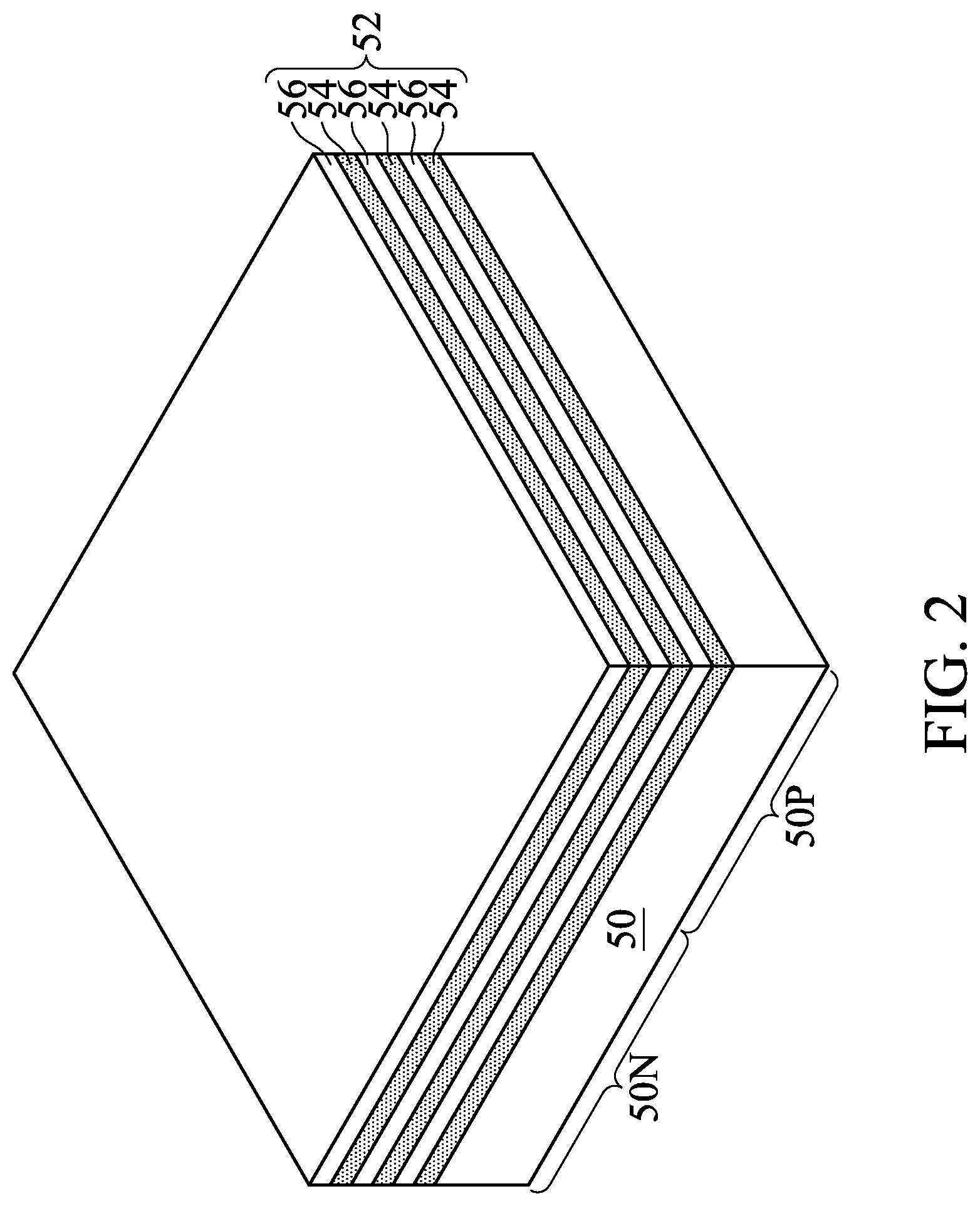 Patent US12568662 Figure 2 – Semiconductor devices and methods of forming the same