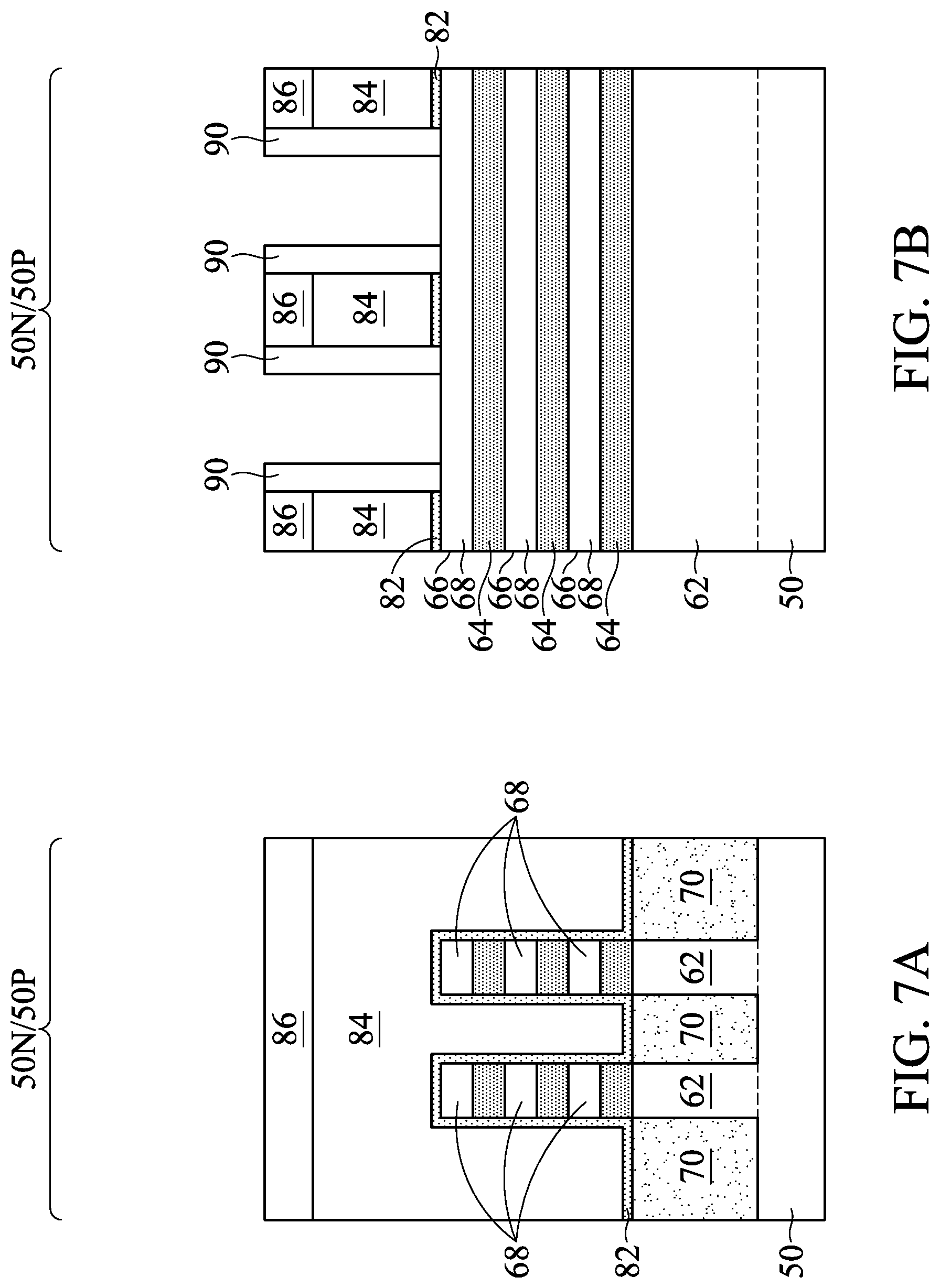 Patent US12568662 Figure 7 – Semiconductor devices and methods of forming the same