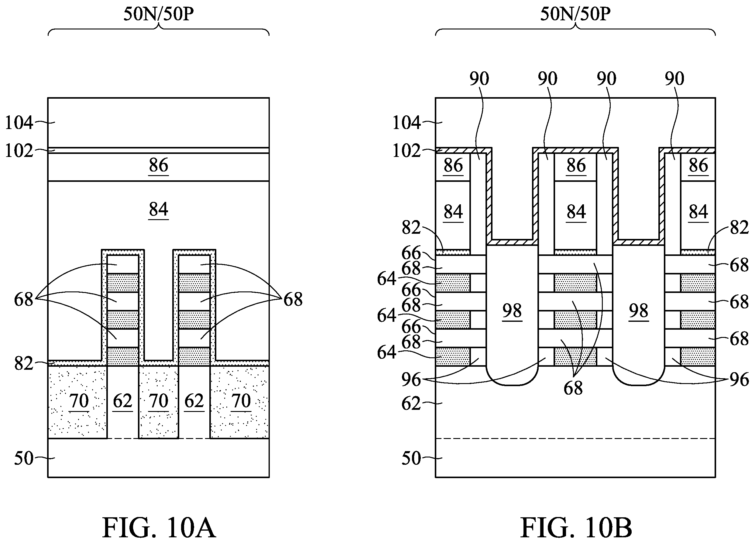 Patent US12568662 Figure 11 – Semiconductor devices and methods of forming the same