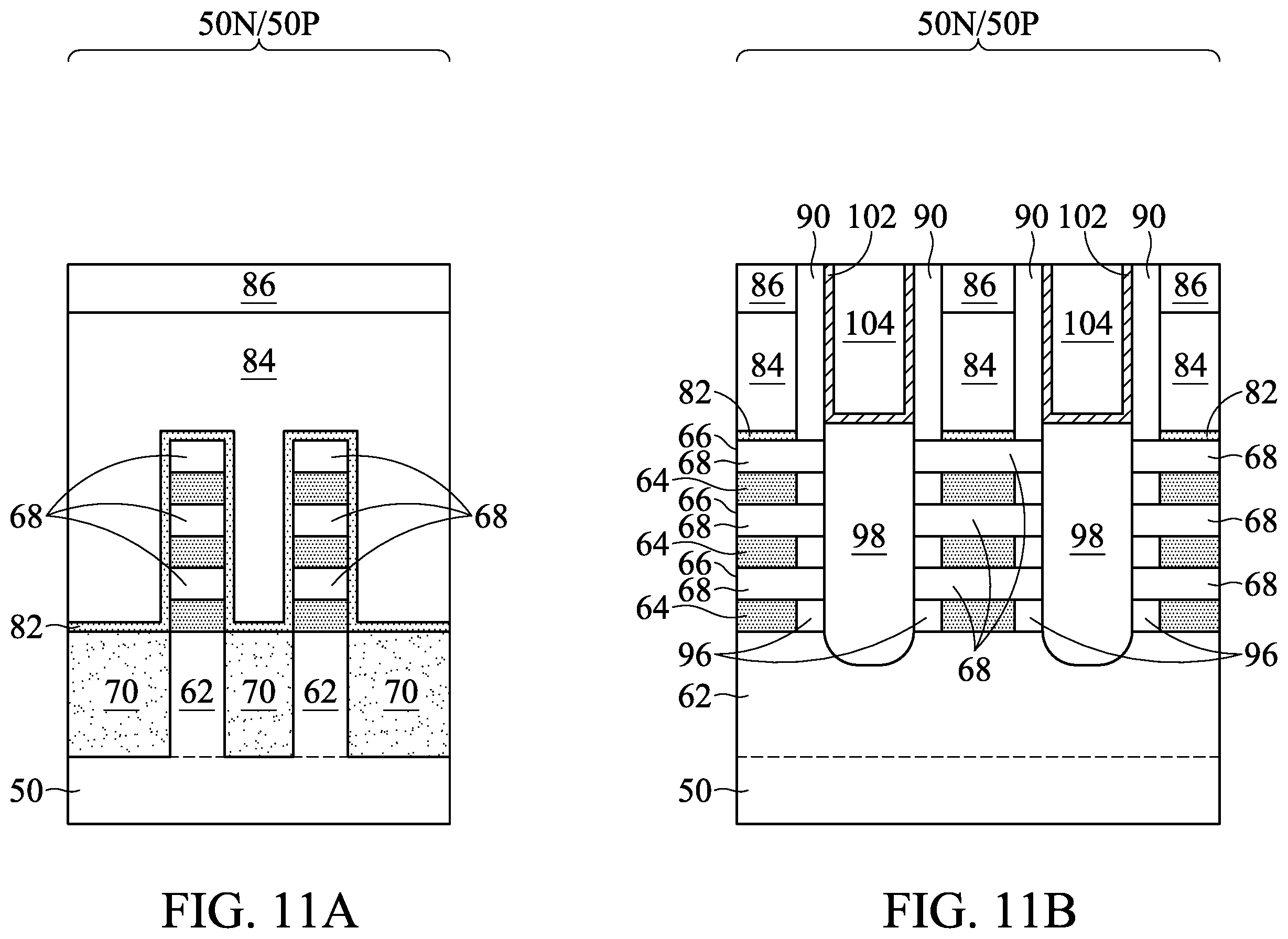 Patent US12568662 Figure 12 – Semiconductor devices and methods of forming the same
