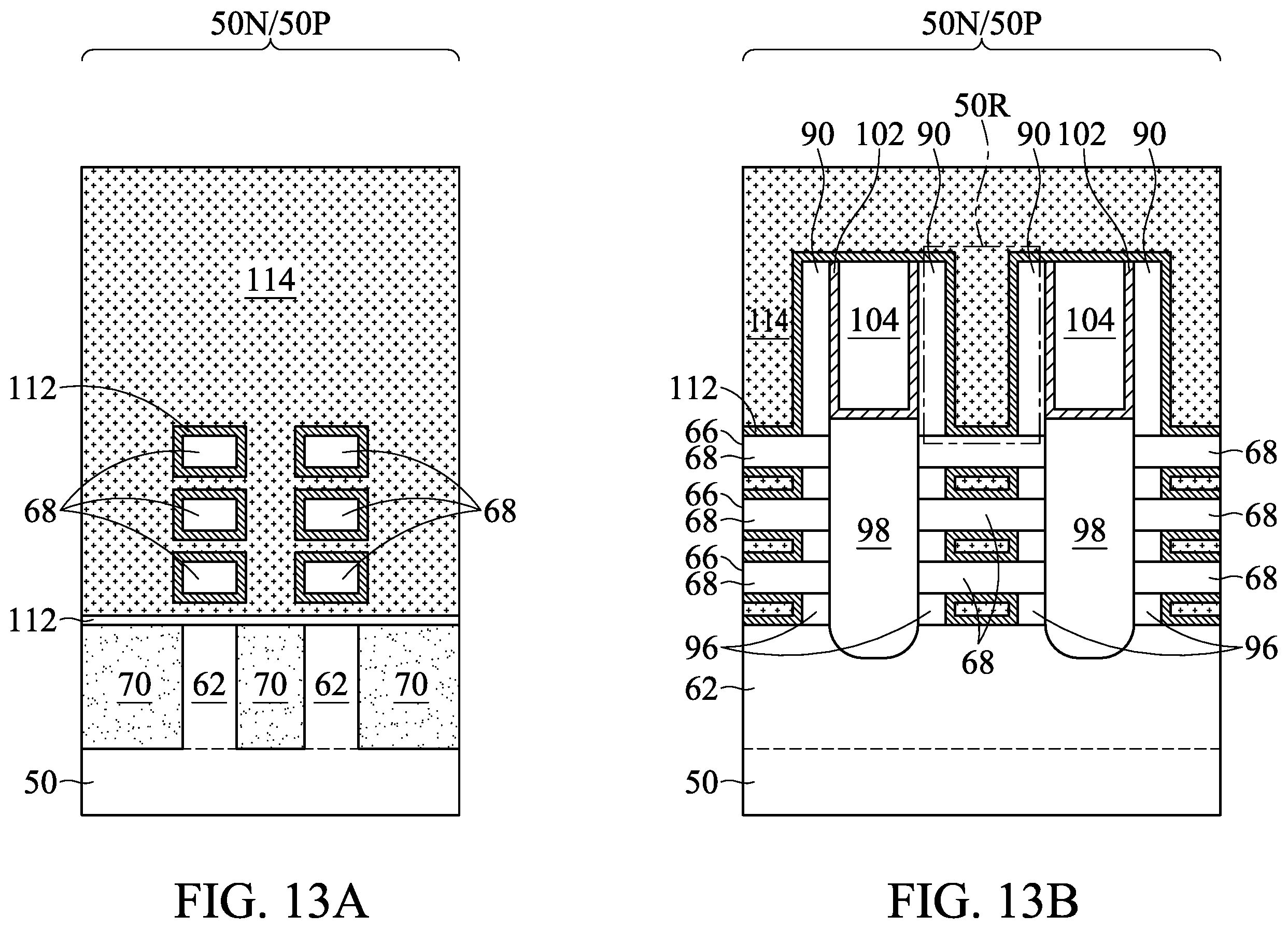 Patent US12568662 Figure 14 – Semiconductor devices and methods of forming the same