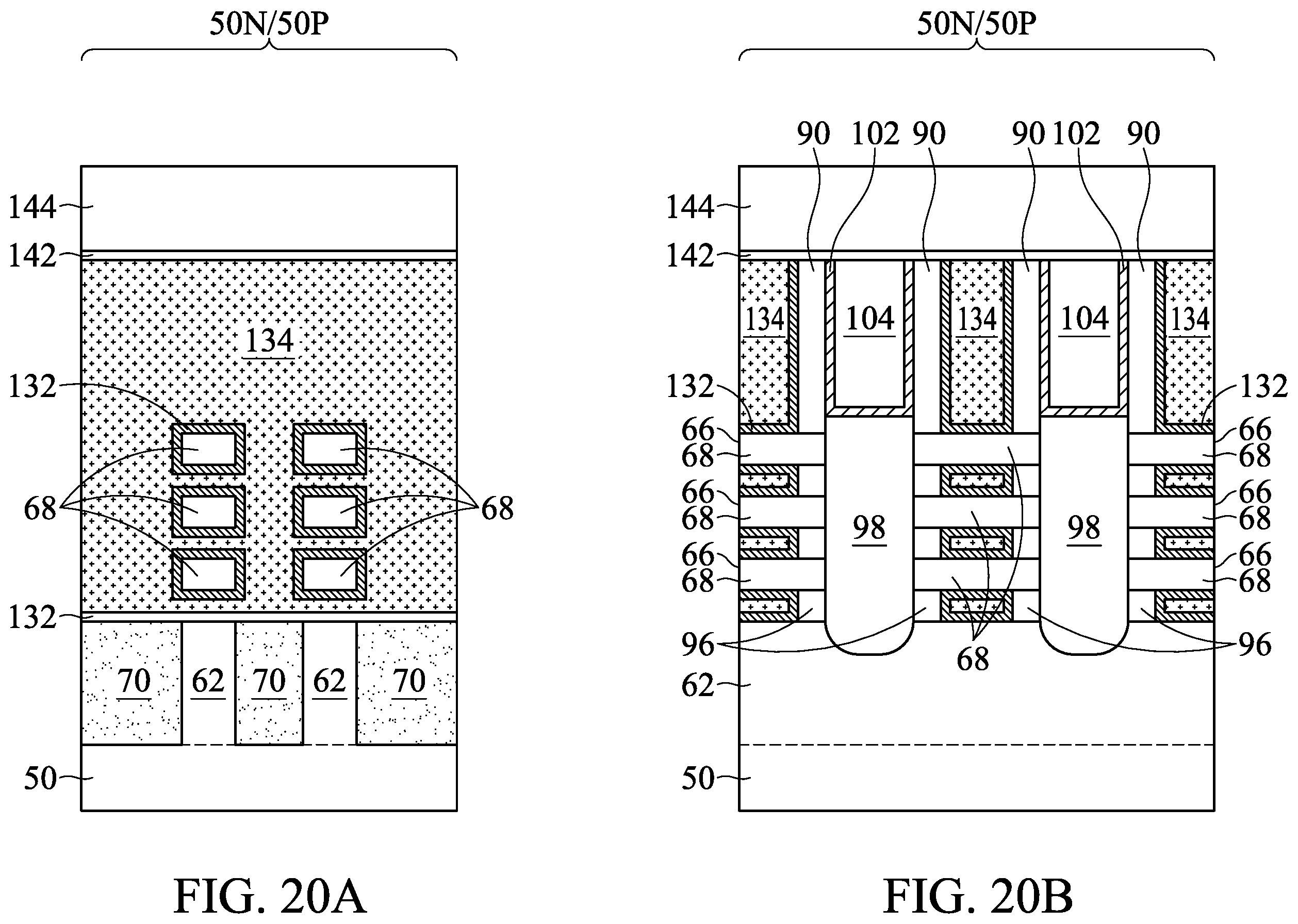 Patent US12568662 Figure 18 – Semiconductor devices and methods of forming the same