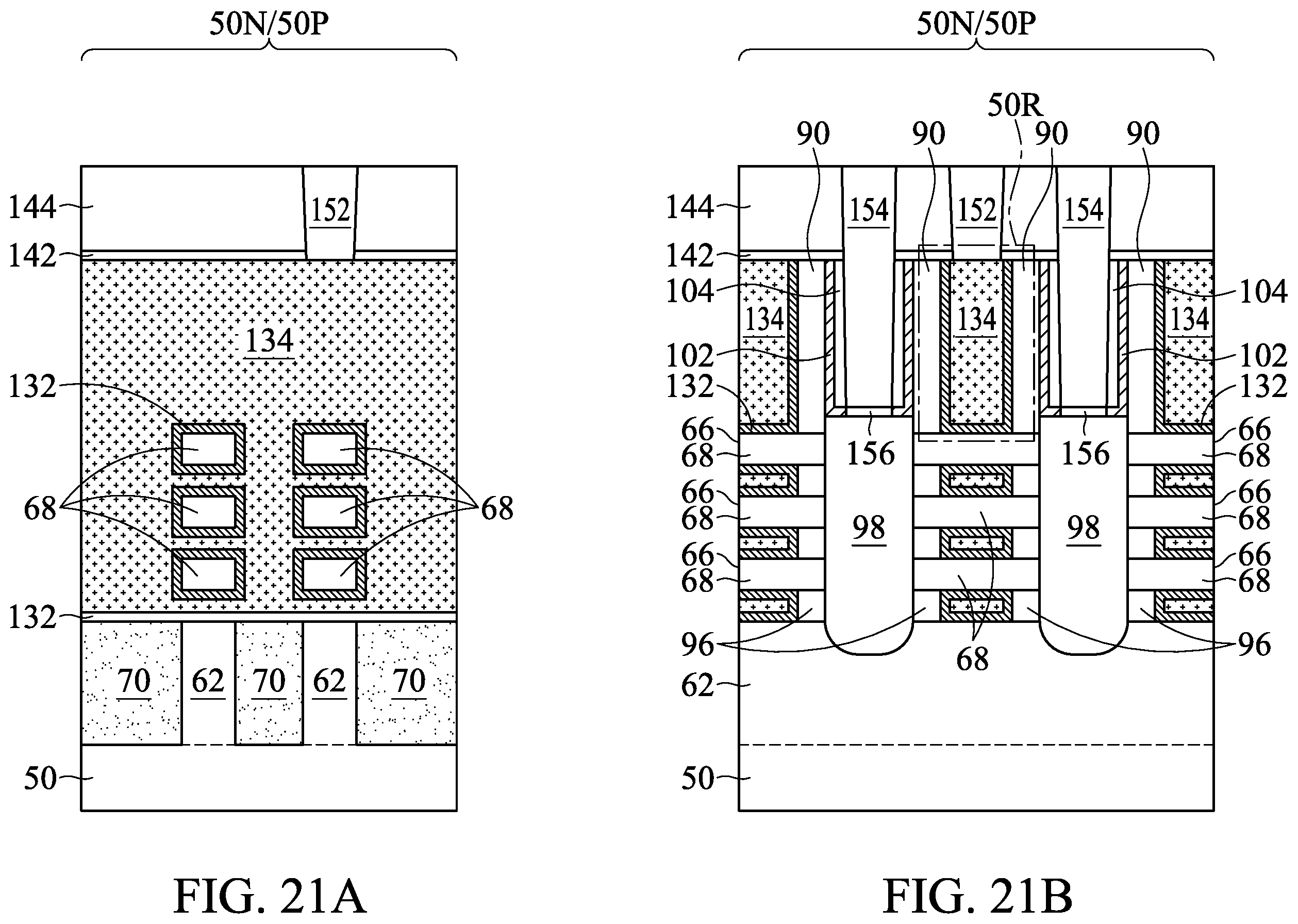 Patent US12568662 Figure 19 – Semiconductor devices and methods of forming the same