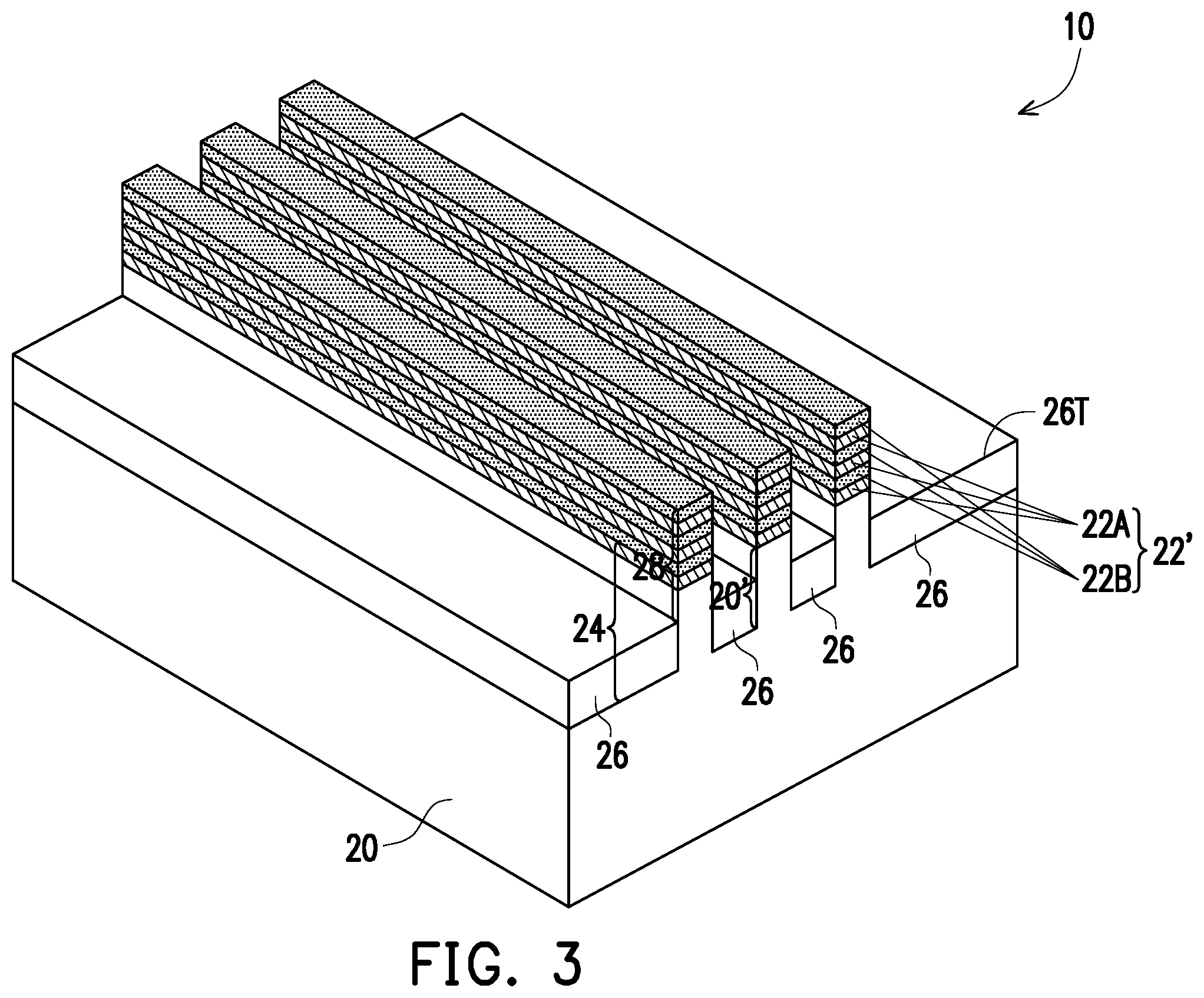 Patent US12568664 Figure 3 – Semiconductor device and method of manufacturing thereof