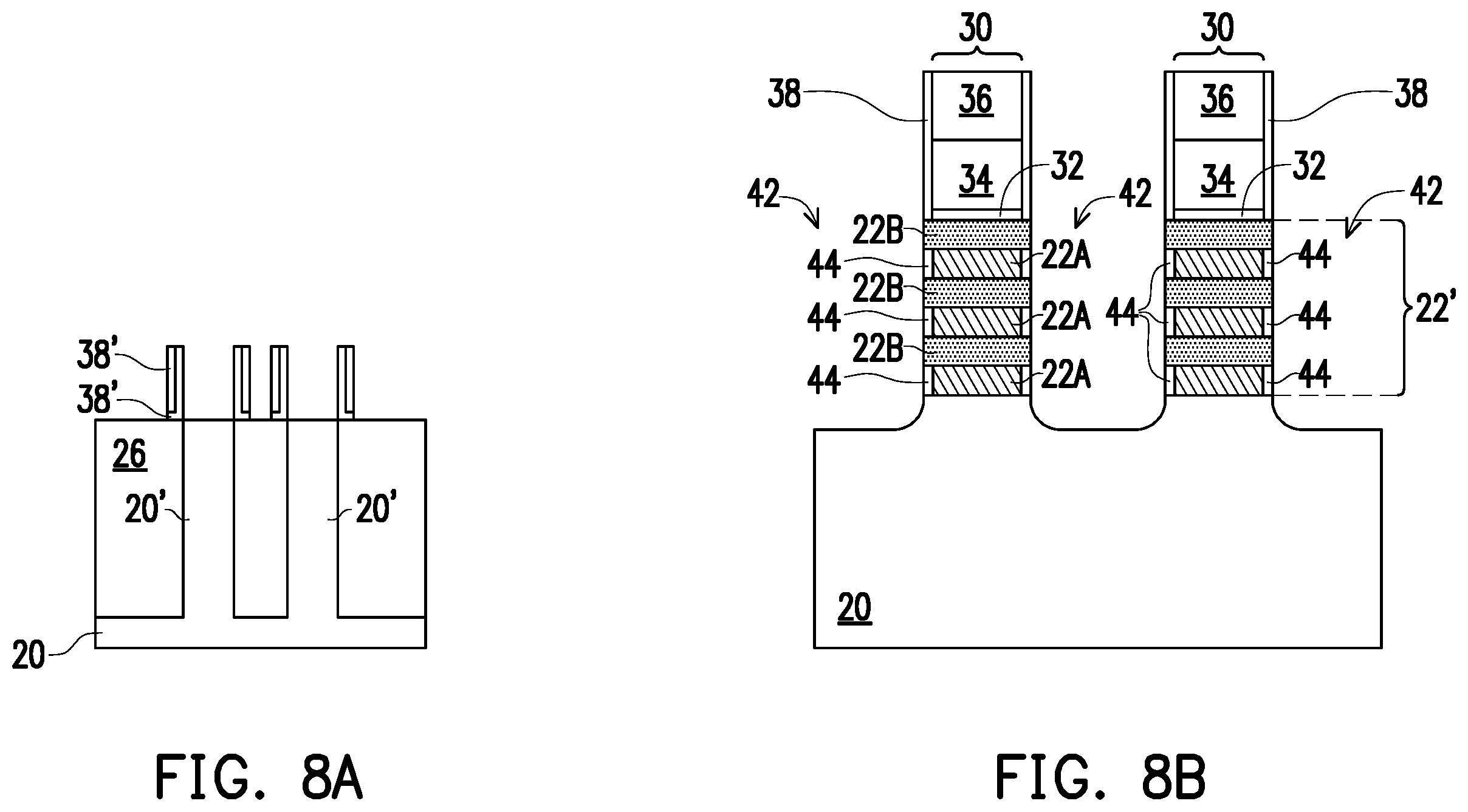 Patent US12568664 Figure 8 – Semiconductor device and method of manufacturing thereof