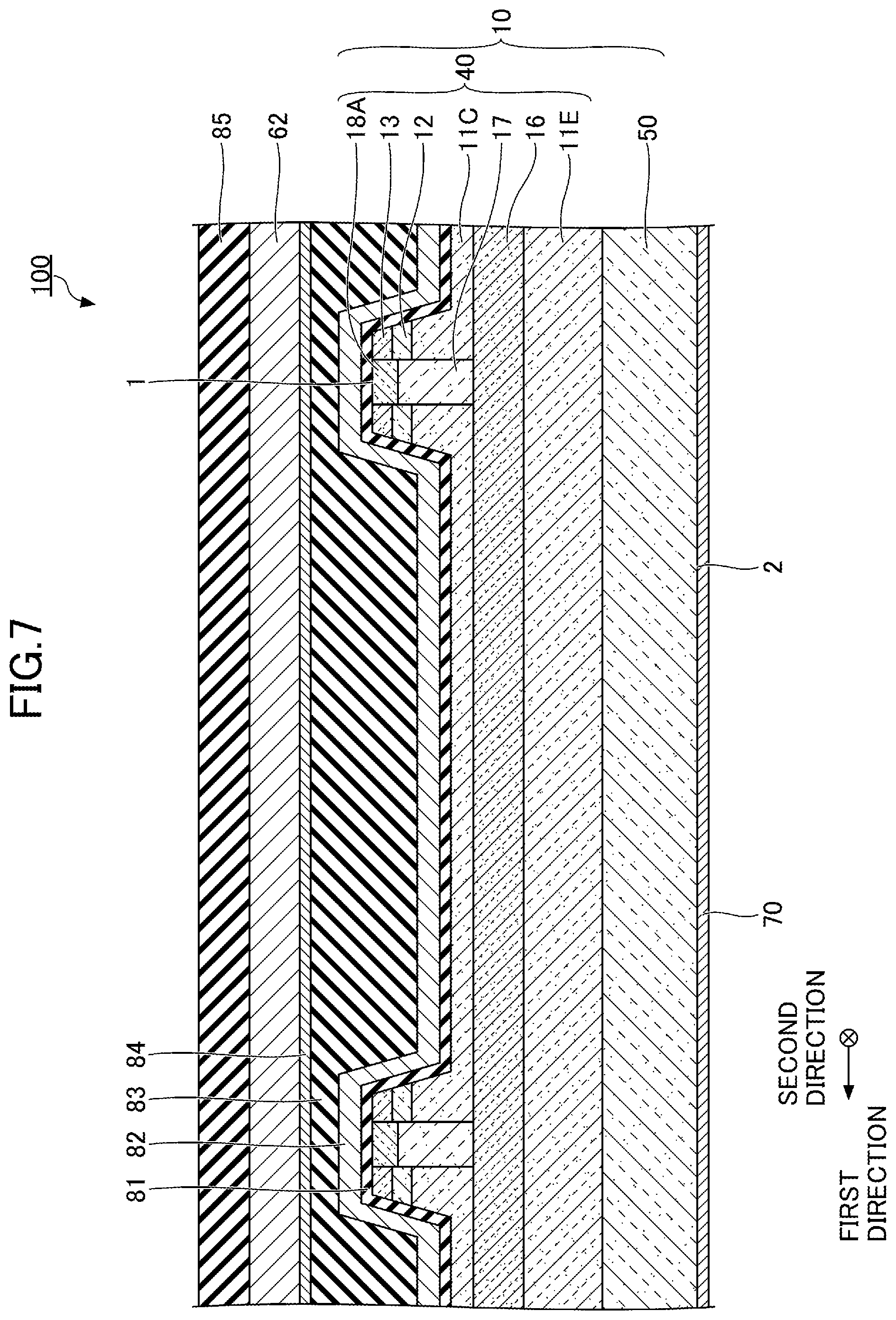 Patent US12568665 Figure 7 – Silicon carbide semiconductor device