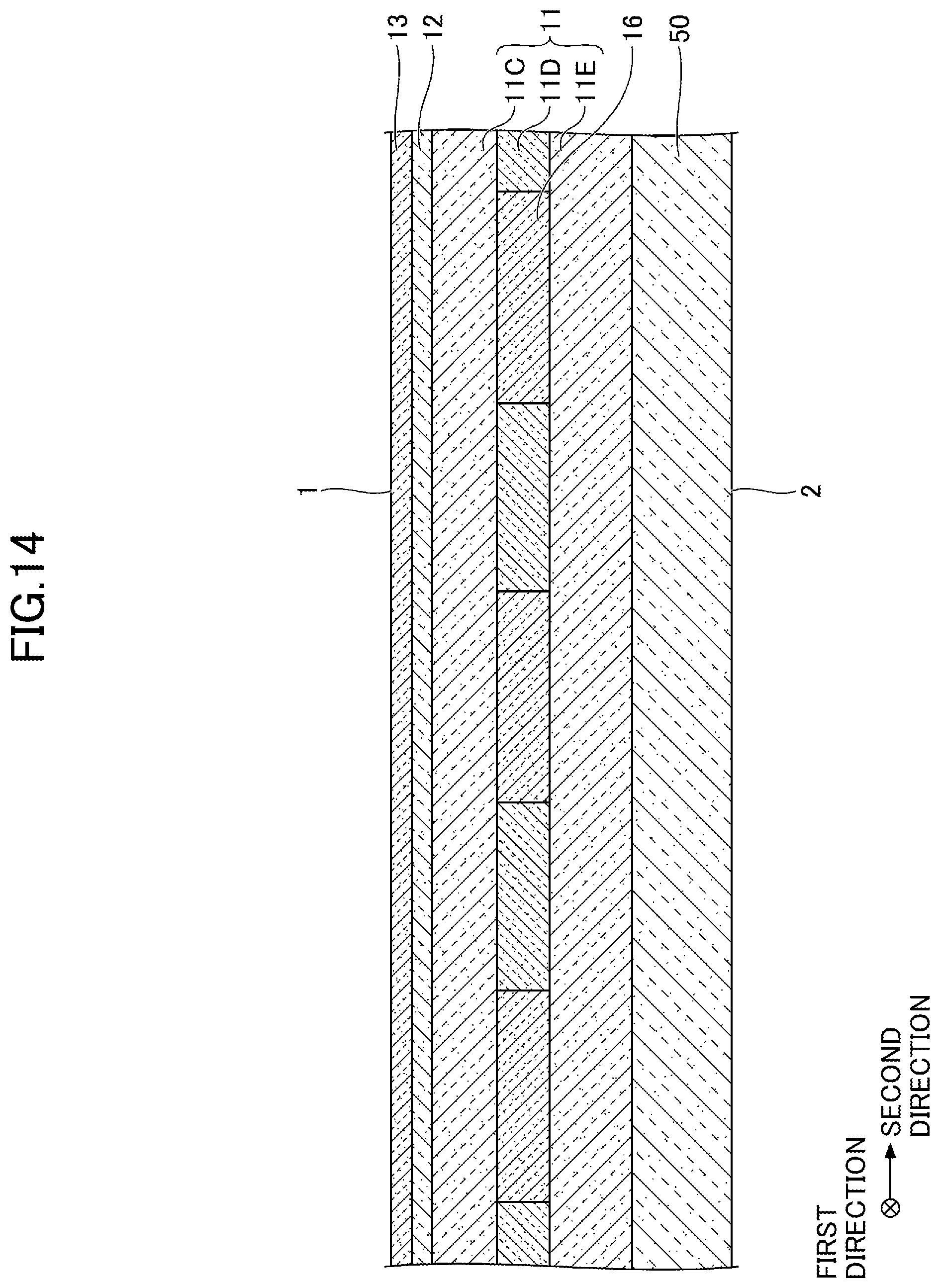 Patent US12568665 Figure 14 – Silicon carbide semiconductor device