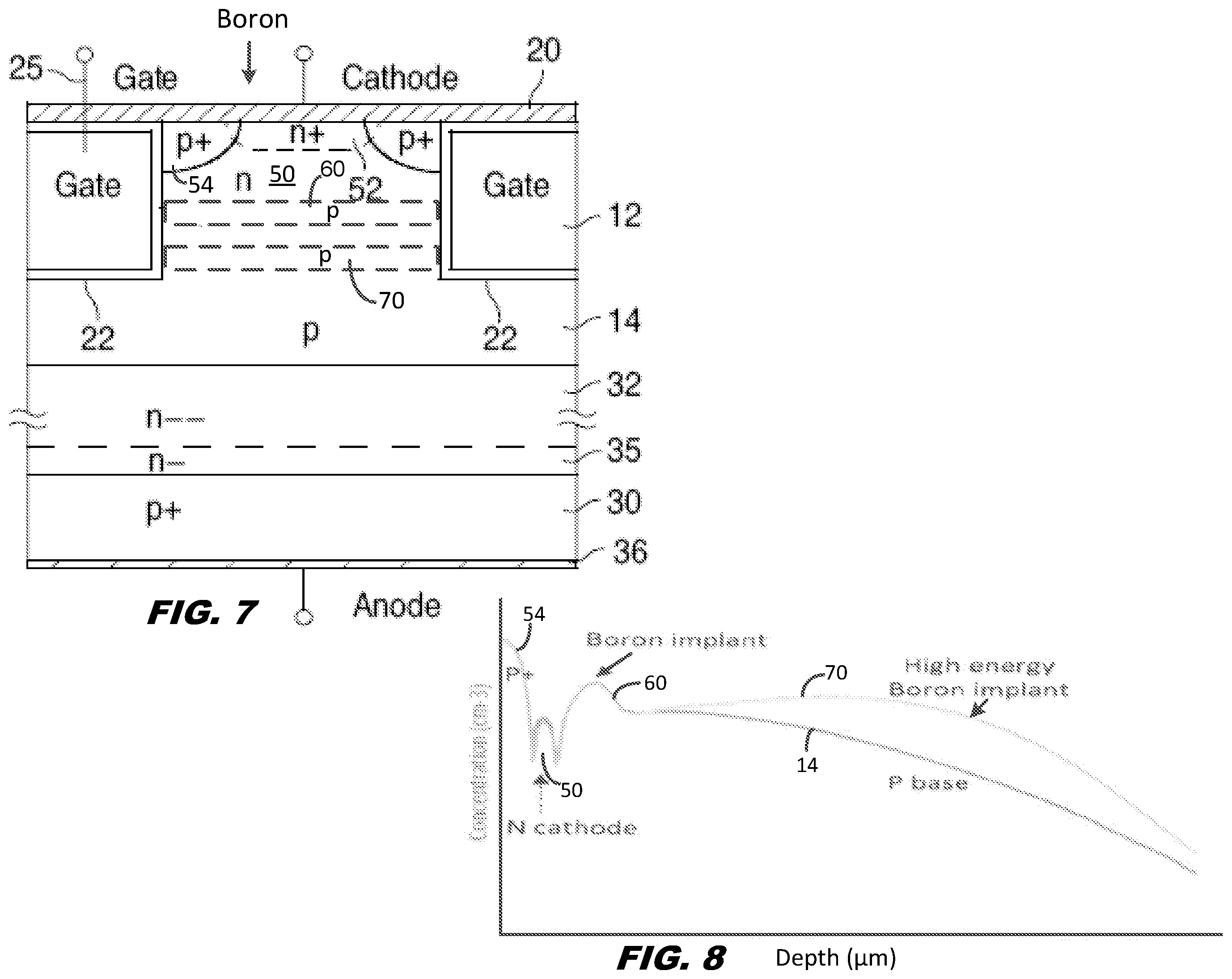 Patent US12568666 Figure 3 – Insulated gate turn-off device with short channel PMOS transistor