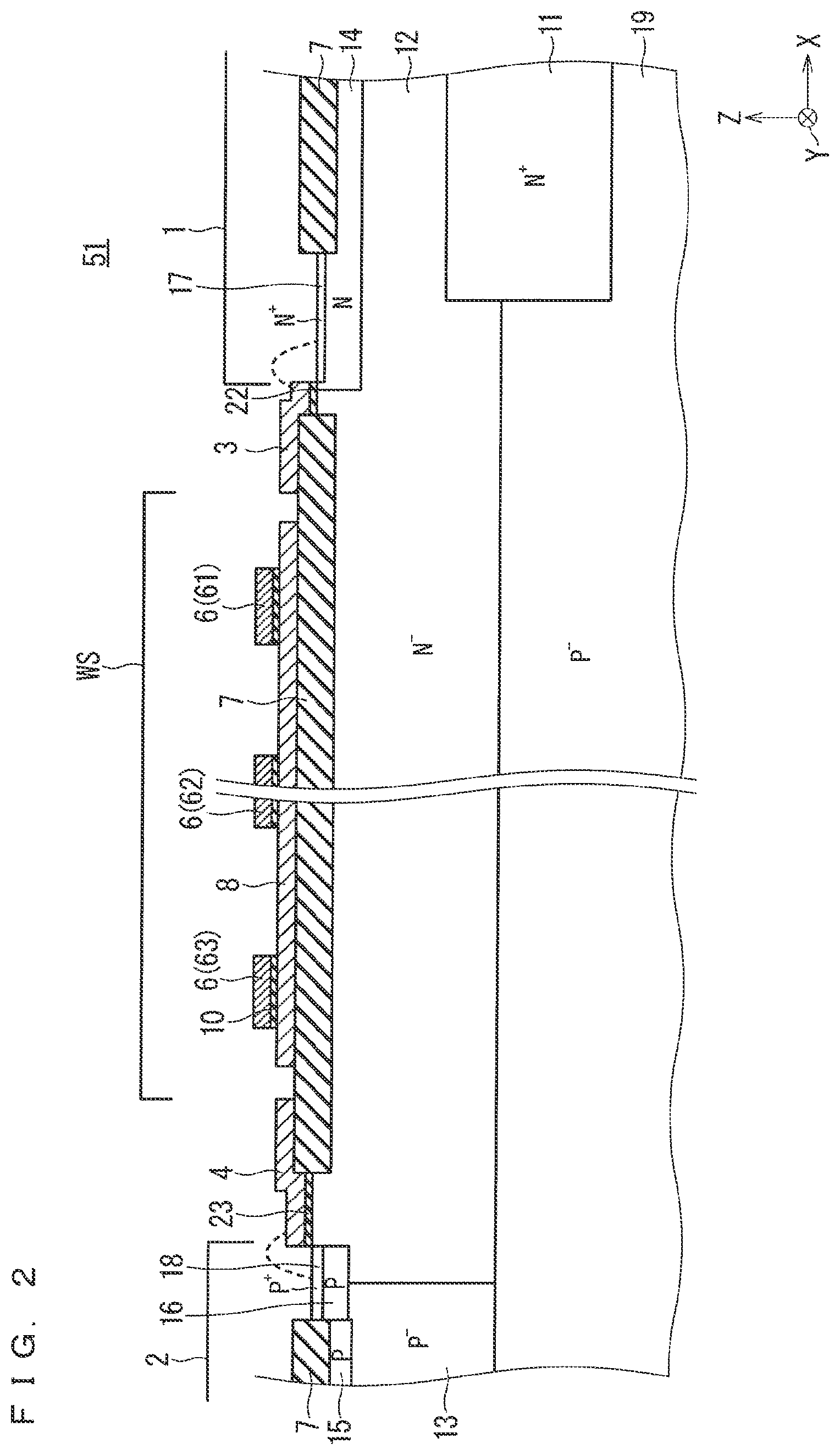 Patent US12568671 Figure 2 – Semiconductor device and method for manufacturing the same