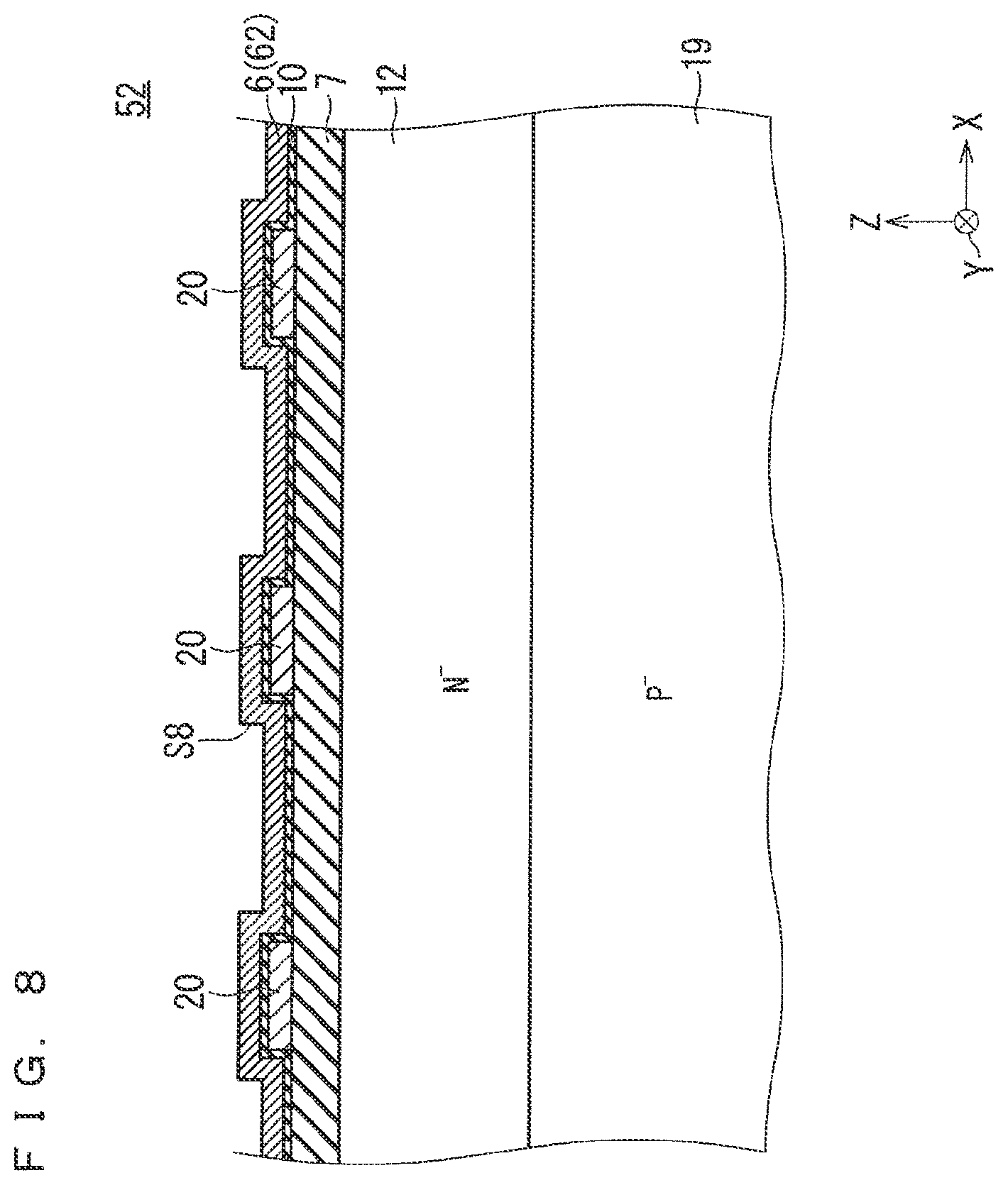Patent US12568671 Figure 8 – Semiconductor device and method for manufacturing the same