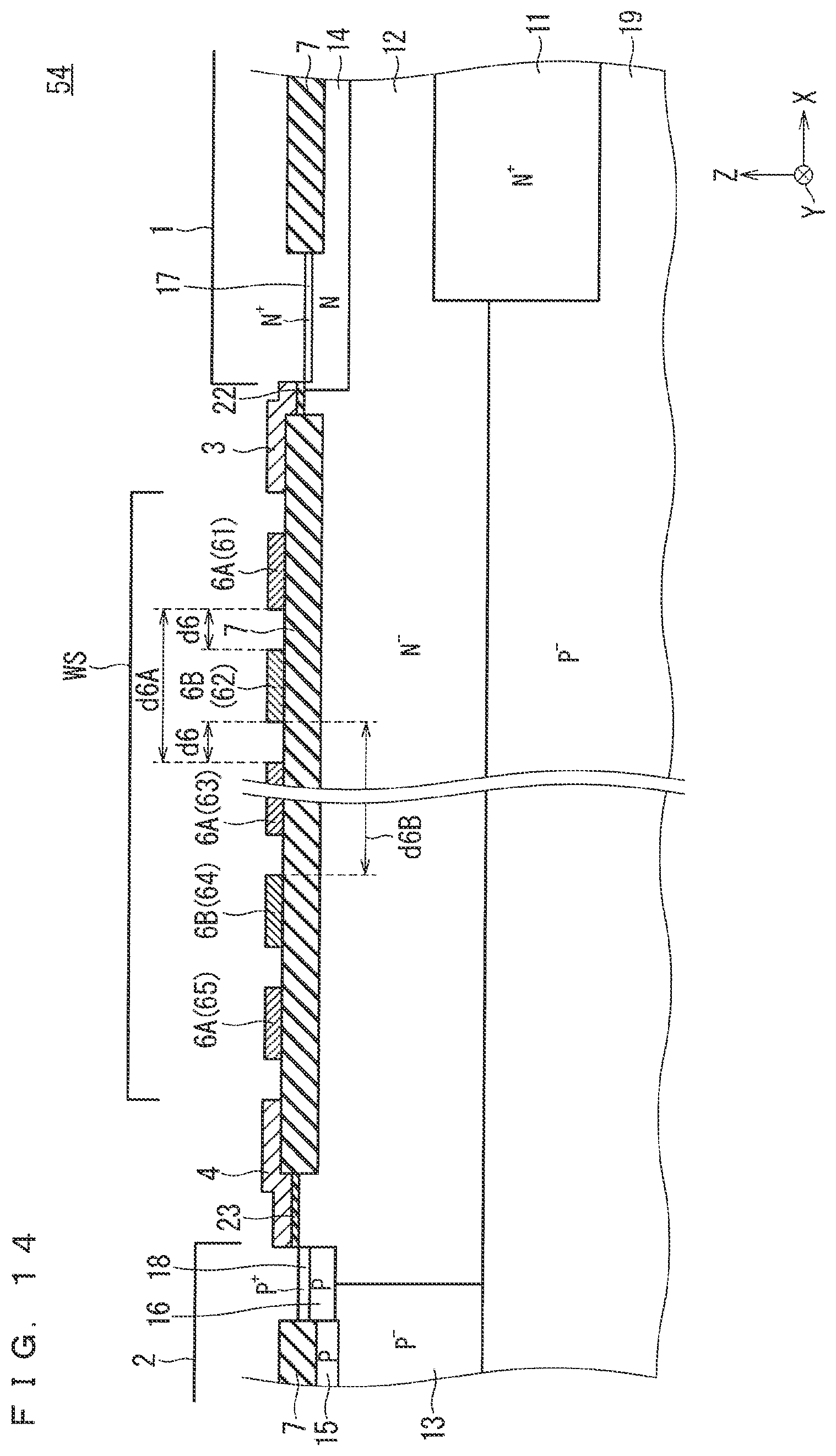 Patent US12568671 Figure 14 – Semiconductor device and method for manufacturing the same