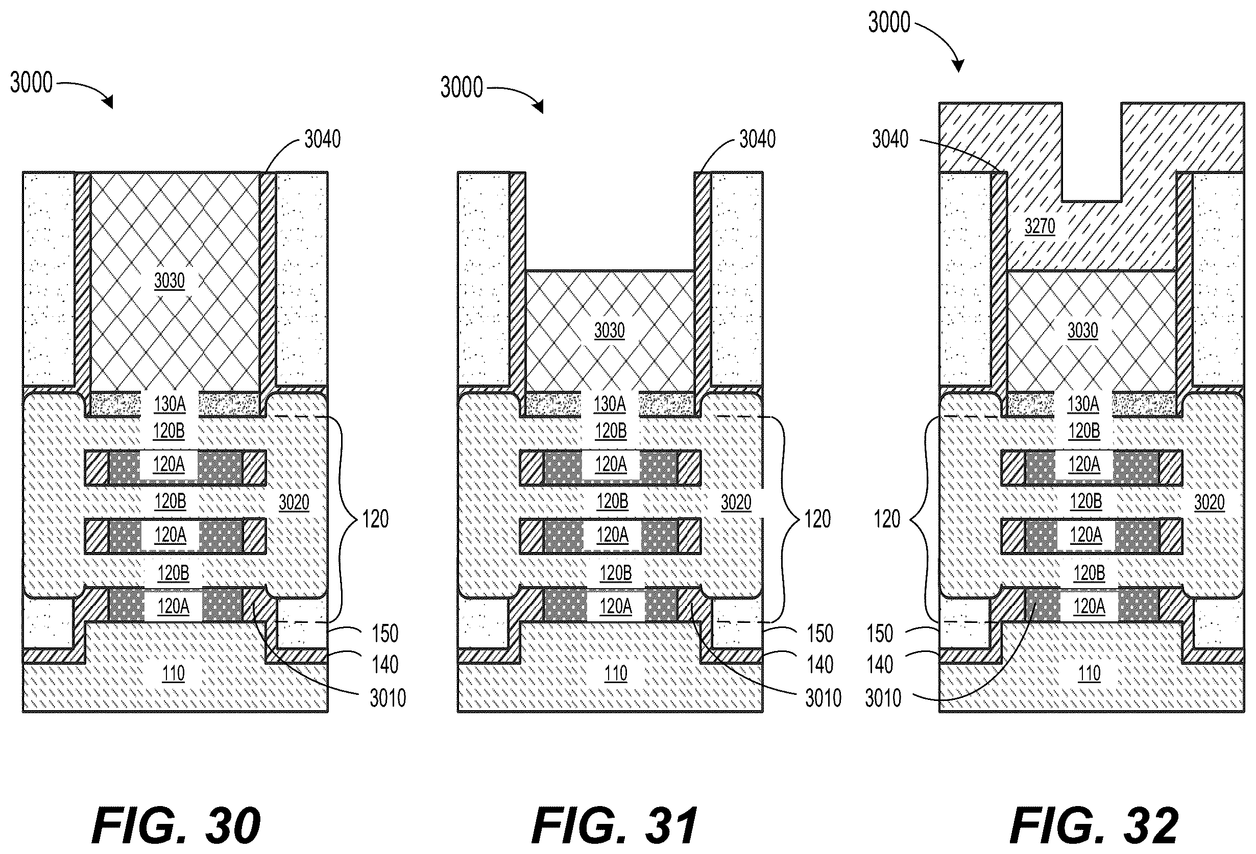 Patent US12568677 Figure 13 – Method of self-aligned dielectric wall formation for forksheet application