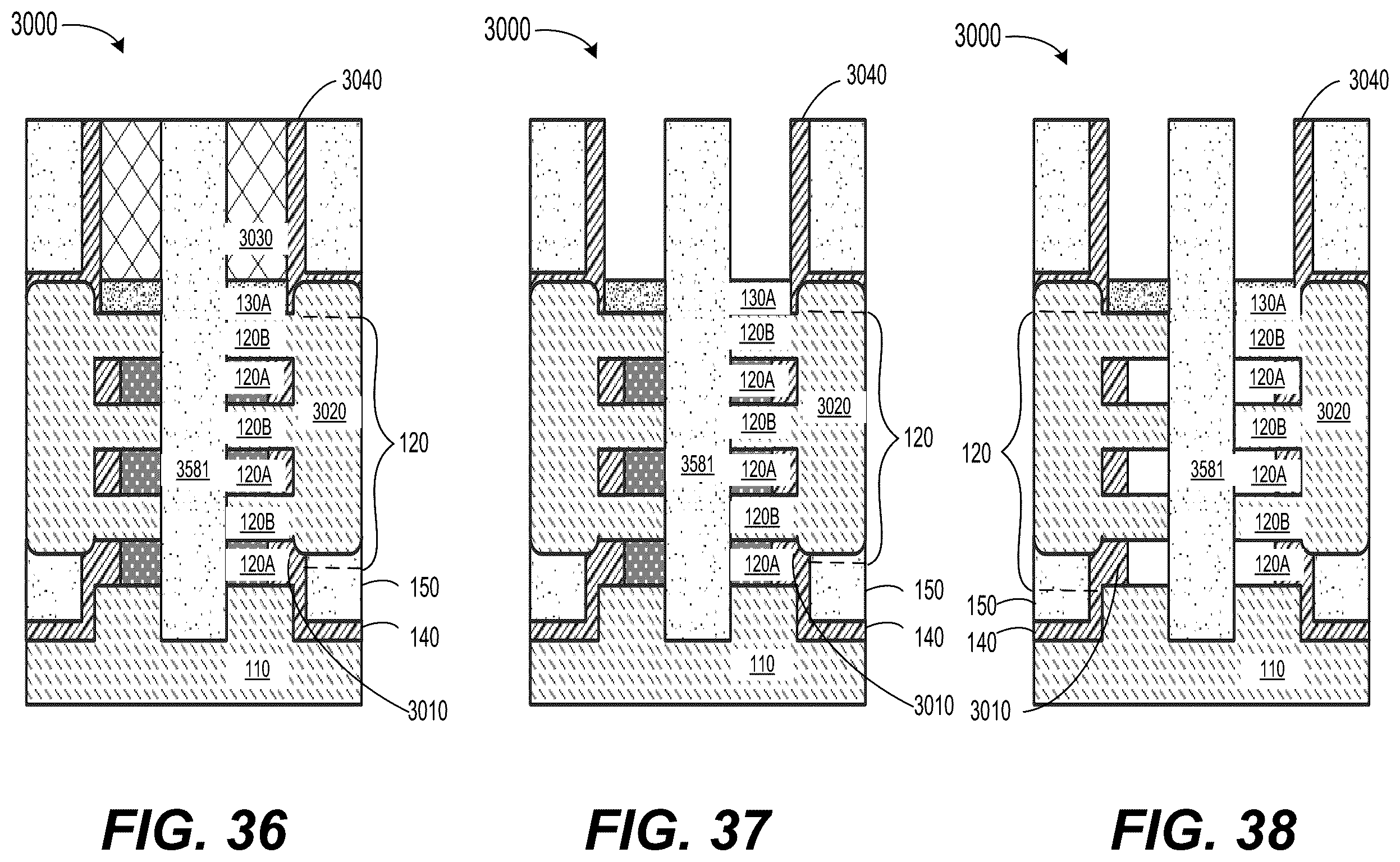 Patent US12568677 Figure 15 – Method of self-aligned dielectric wall formation for forksheet application
