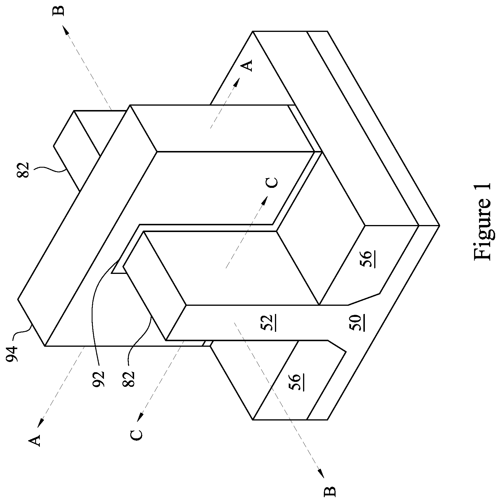 Patent US12568678 — Methods of forming semiconductor device and dielectric fin — Figure 1