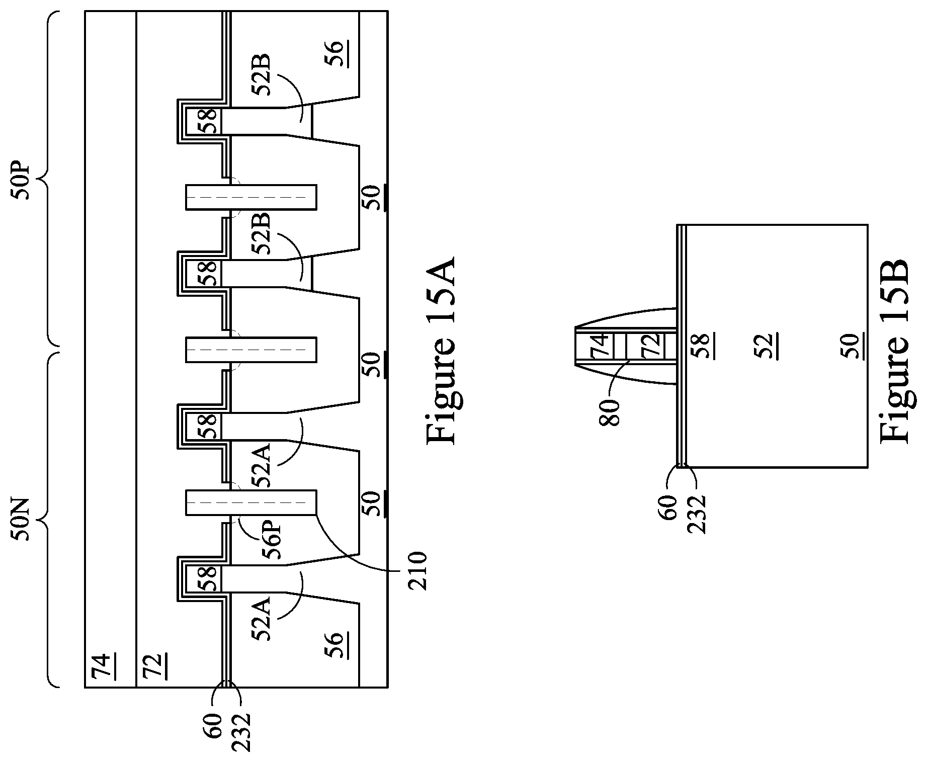 Patent US12568678 Figure 15 – Methods of forming semiconductor device and dielectric fin