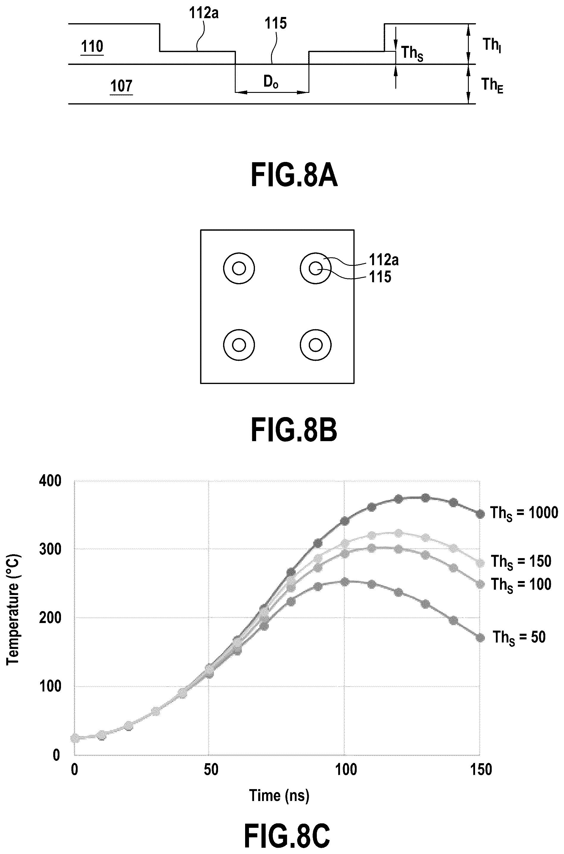 Patent US12568679 Figure 8 – Contact structures in RC-network components