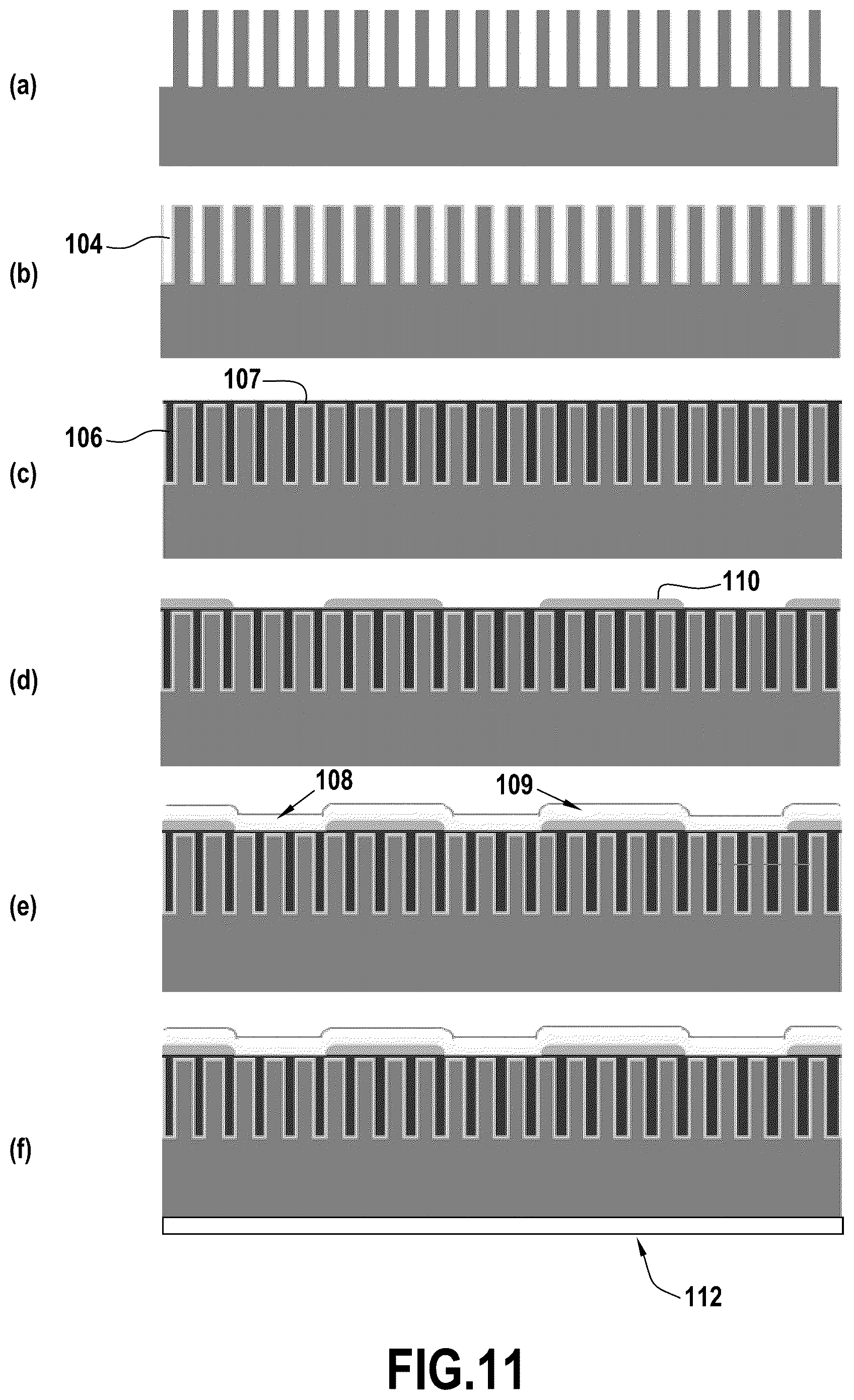 Patent US12568679 Figure 11 – Contact structures in RC-network components