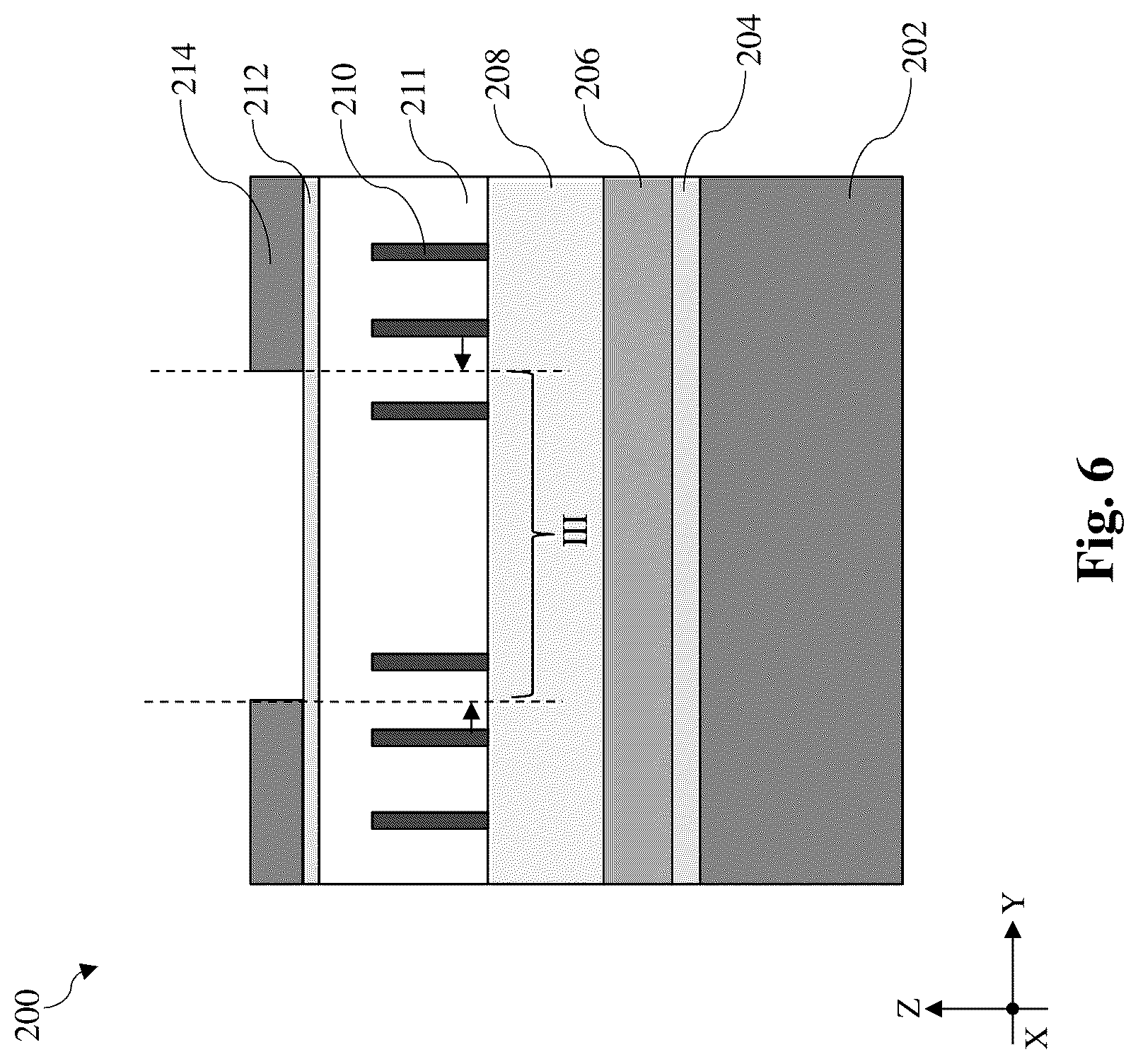 Patent US12568681 Figure 6 – Active region patterning