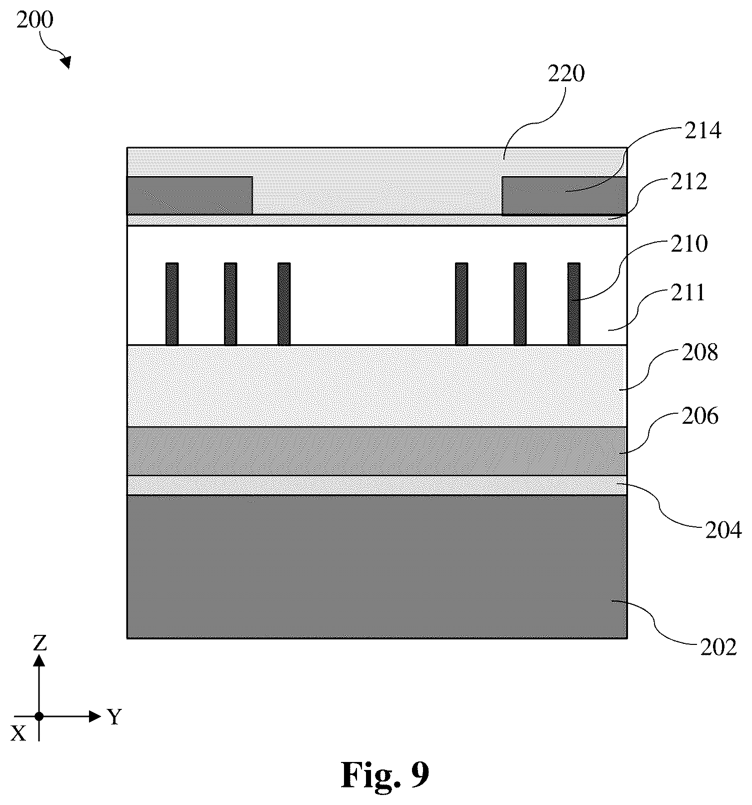 Patent US12568681 Figure 9 – Active region patterning