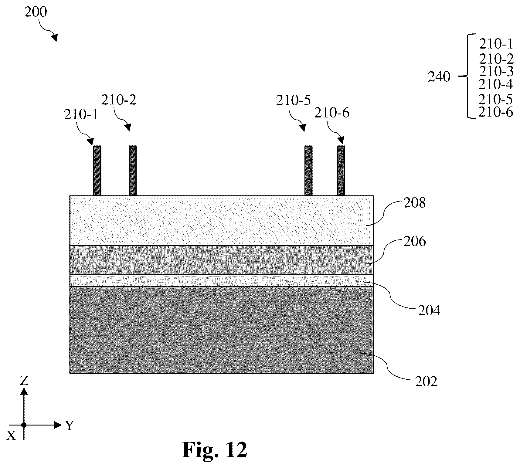 Patent US12568681 Figure 12 – Active region patterning