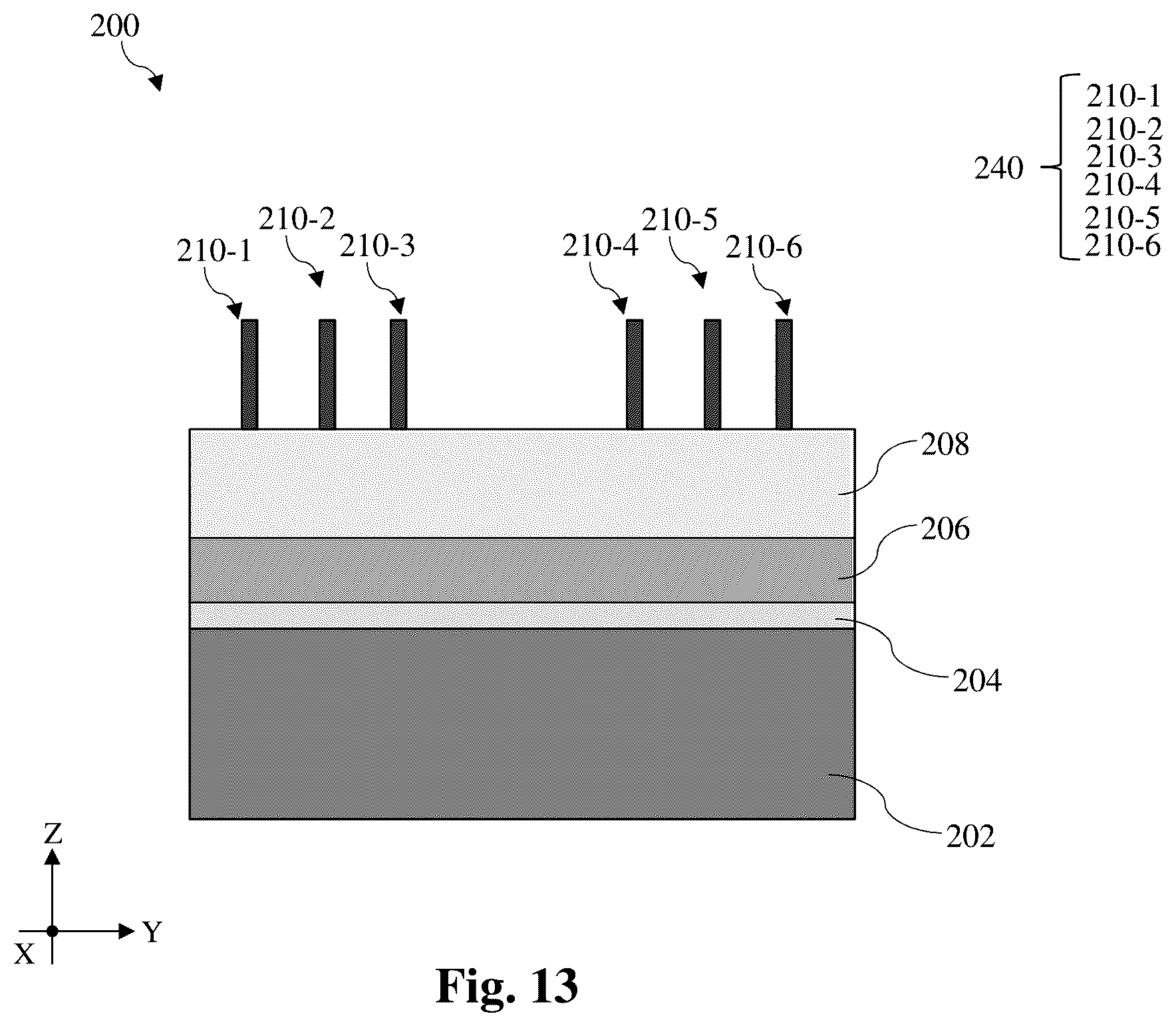 Patent US12568681 Figure 13 – Active region patterning