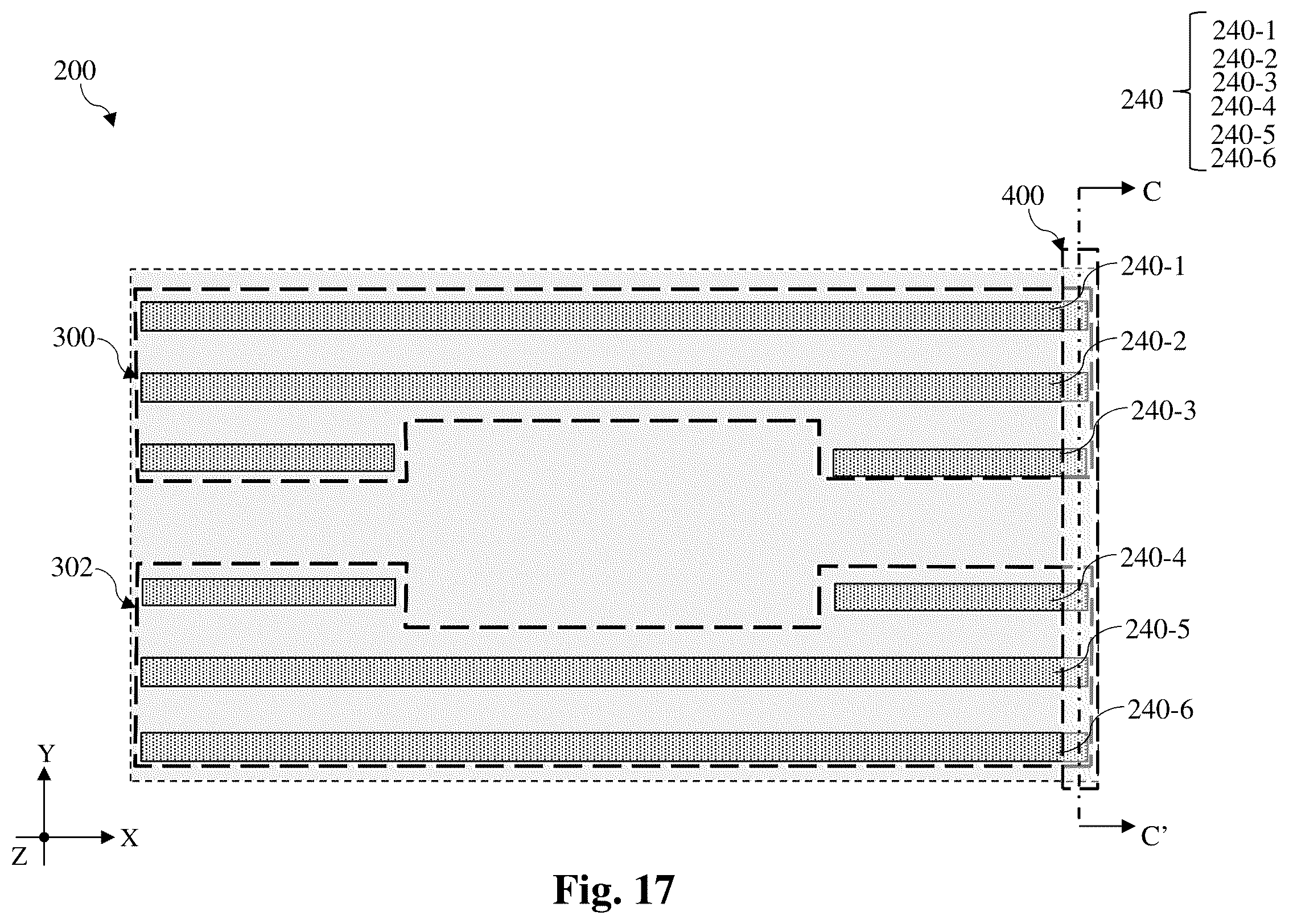 Patent US12568681 Figure 17 – Active region patterning