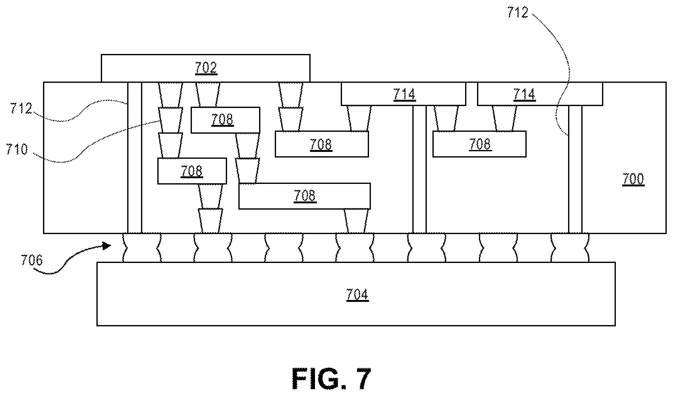 Patent US12568682 Figure 20 – Nanoribbon thick gate device with hybrid dielectric tuning for high breakdown and VT modulation