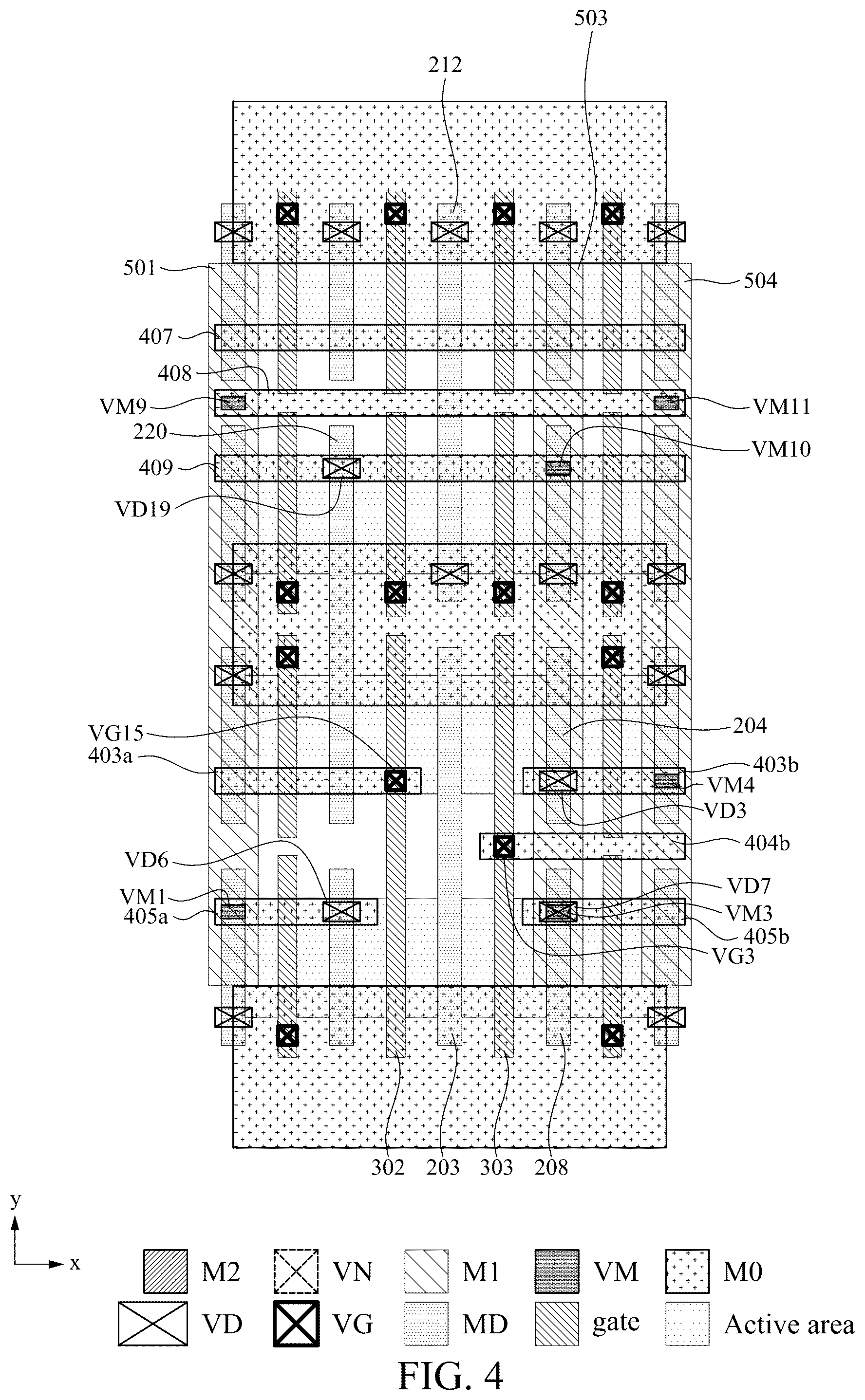 Patent US12568685 Figure 5 – Integrated circuit