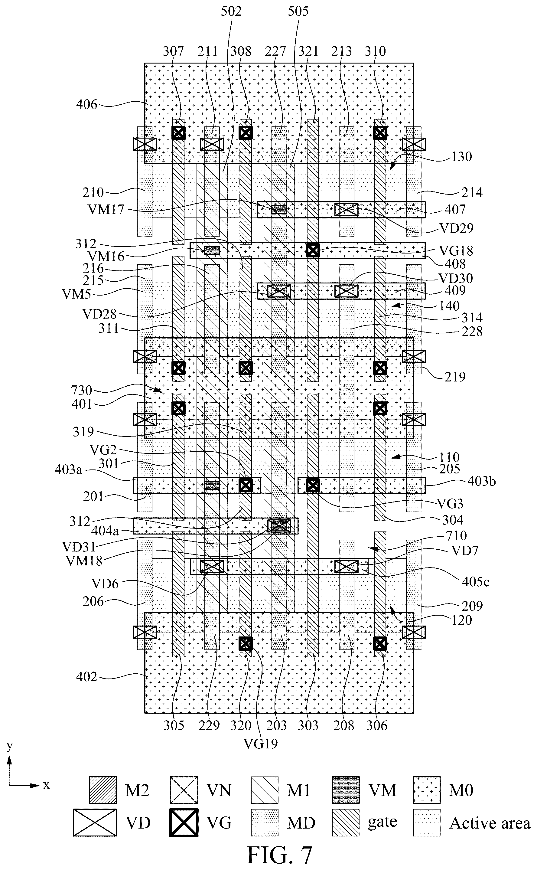 Patent US12568685 Figure 8 – Integrated circuit