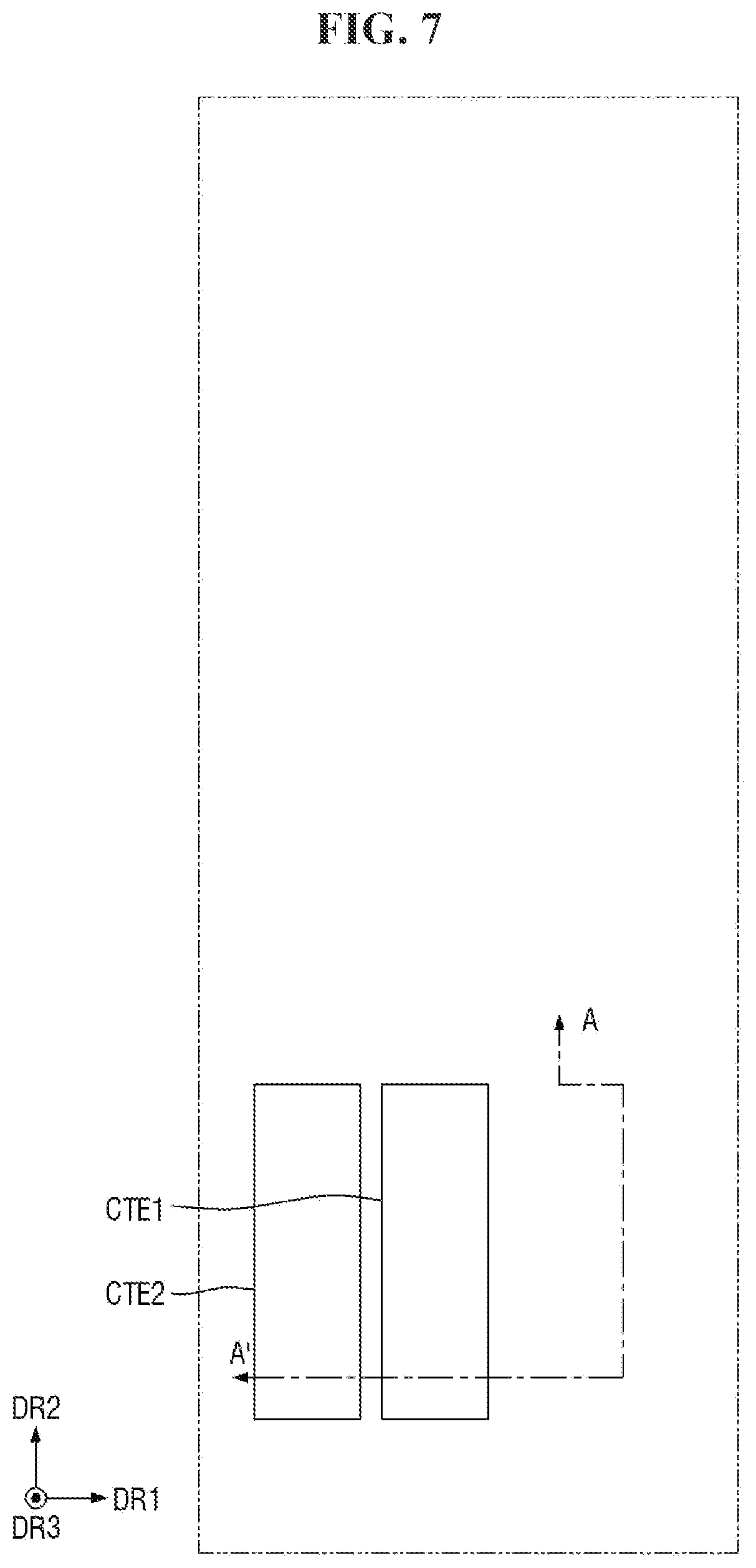 Patent US12568688 Figure 7 – Display device and tiled display device