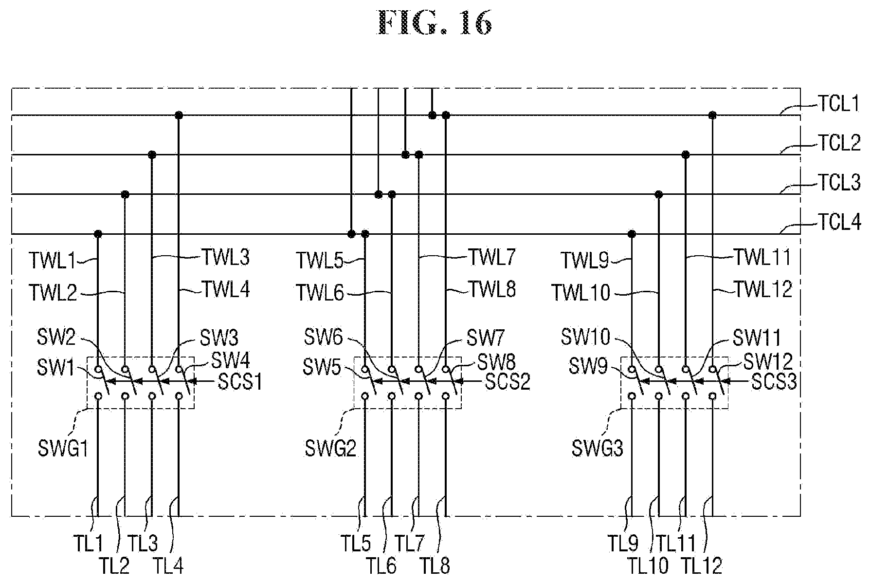Patent US12568688 Figure 16 – Display device and tiled display device