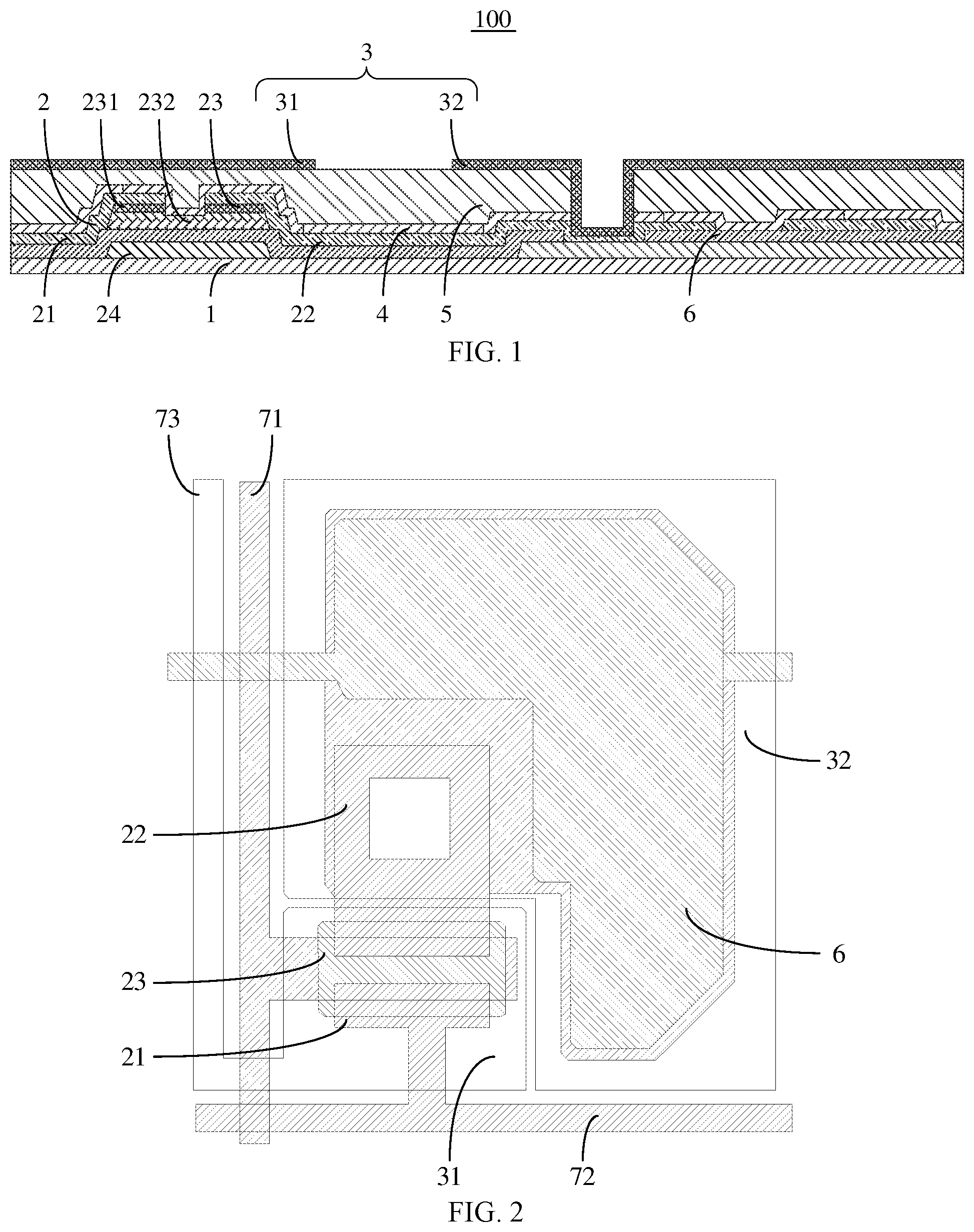 Patent US12568690 Figure 1 – Array substrate and control method thereof, manufacturing method thereof and electronic paper display device