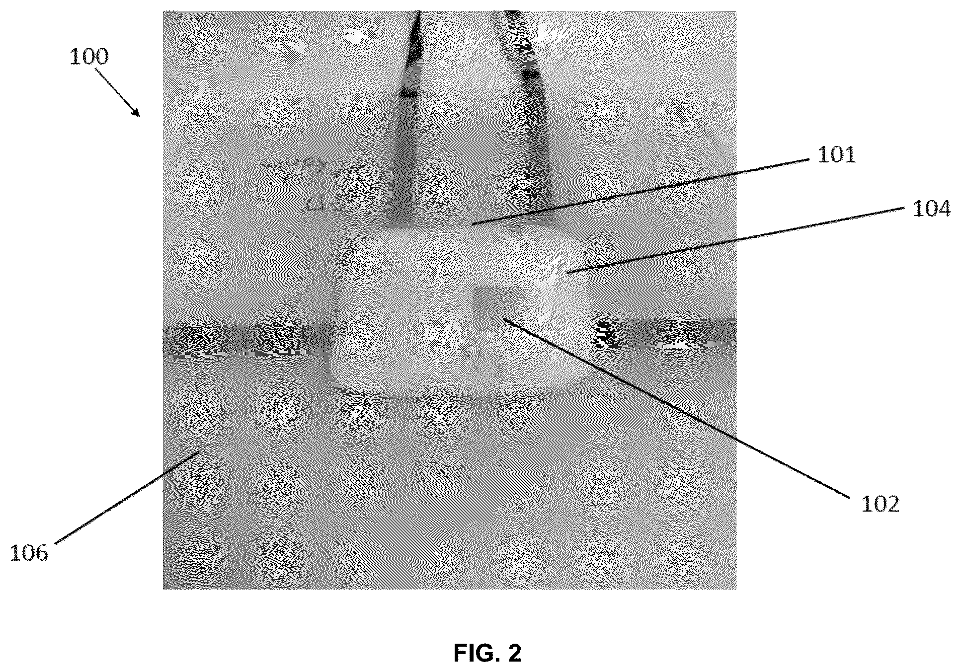 Patent US12568694 Figure 2 – Photovoltaic module with a laminated potted printed circuit board