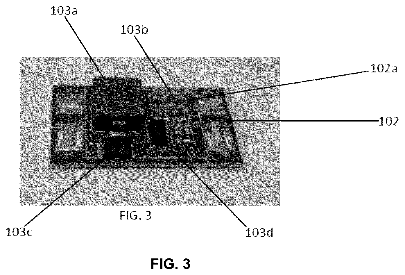 Patent US12568694 Figure 3 – Photovoltaic module with a laminated potted printed circuit board