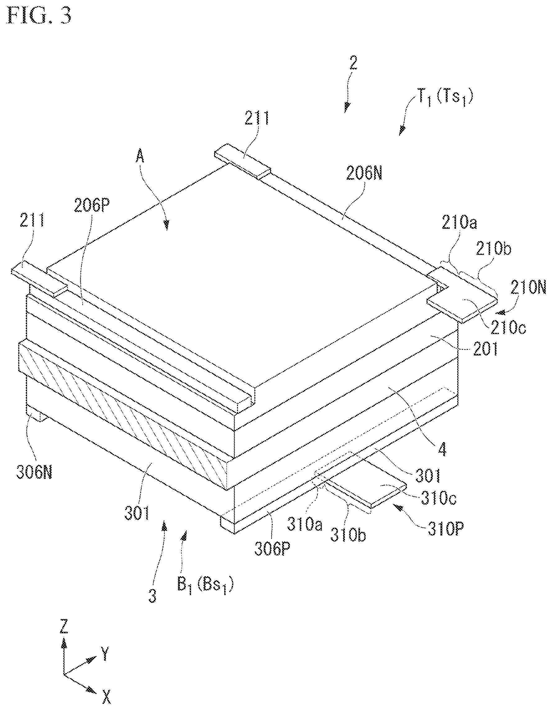 Patent US12568695 Figure 3 – Tandem solar cell