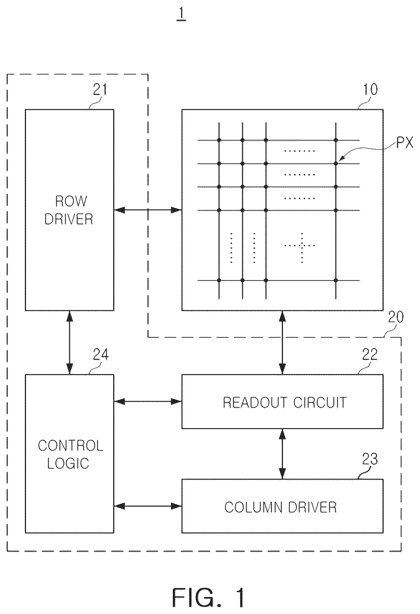 Patent US12568697 Figure 1 – Image sensor