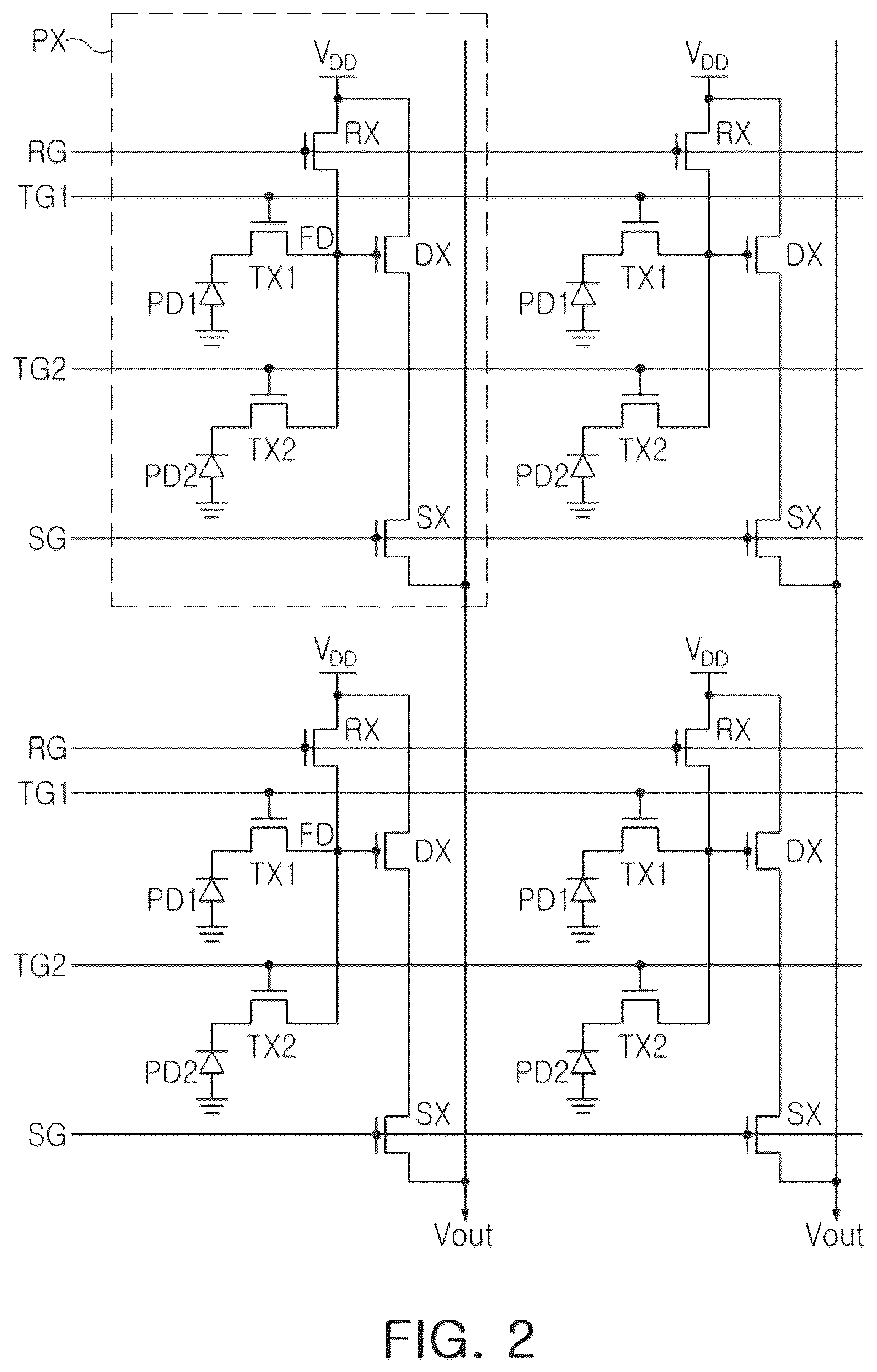 Patent US12568697 Figure 2 – Image sensor