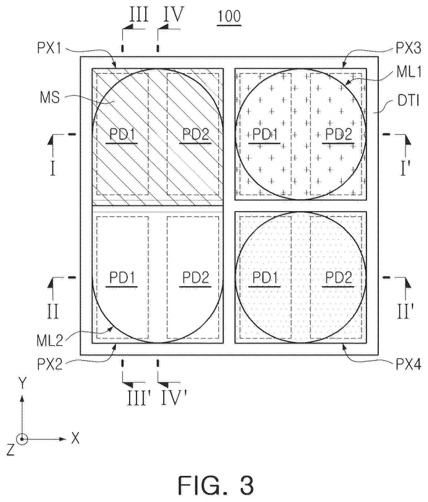 Patent US12568697 Figure 3 – Image sensor