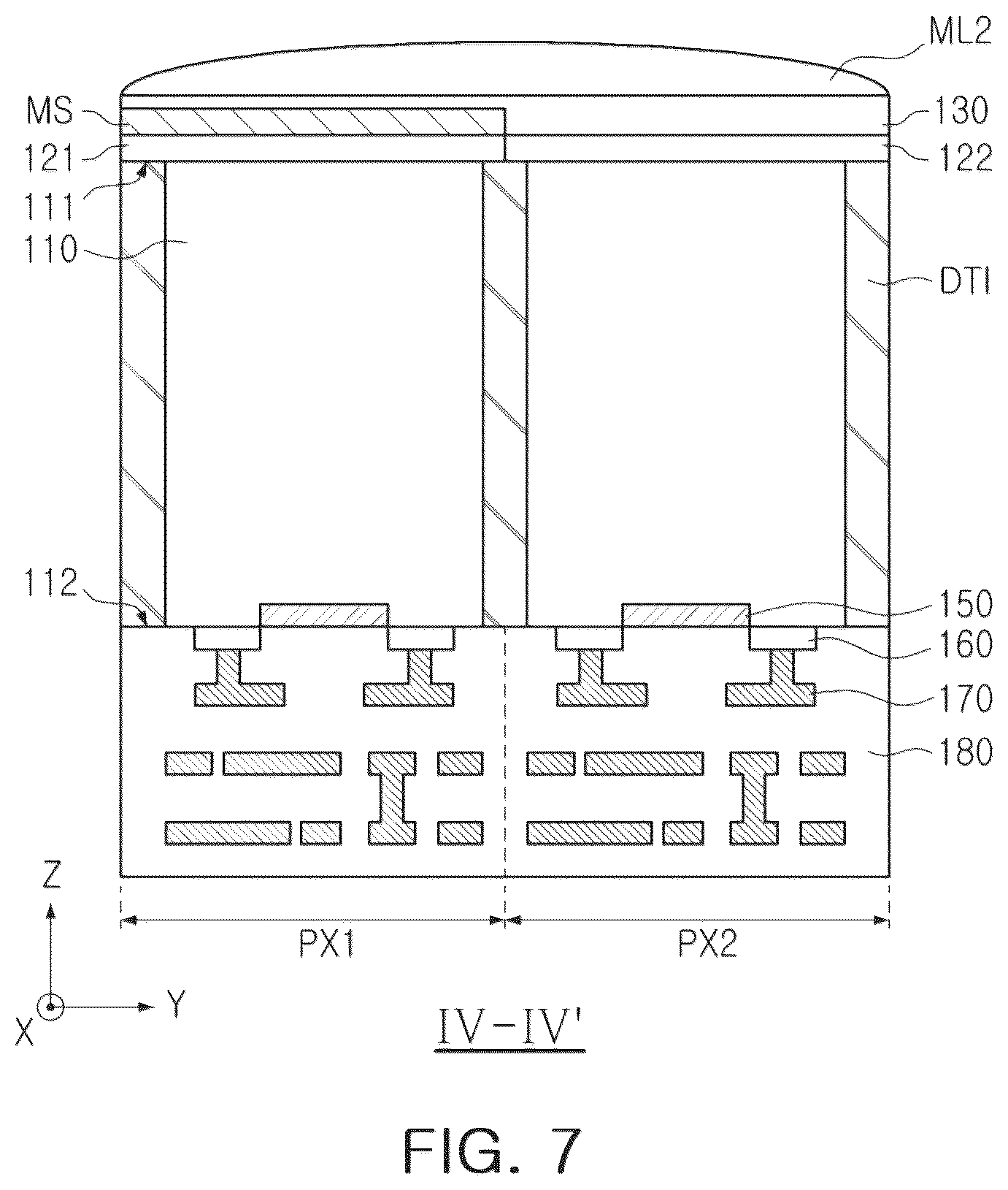 Patent US12568697 Figure 7 – Image sensor