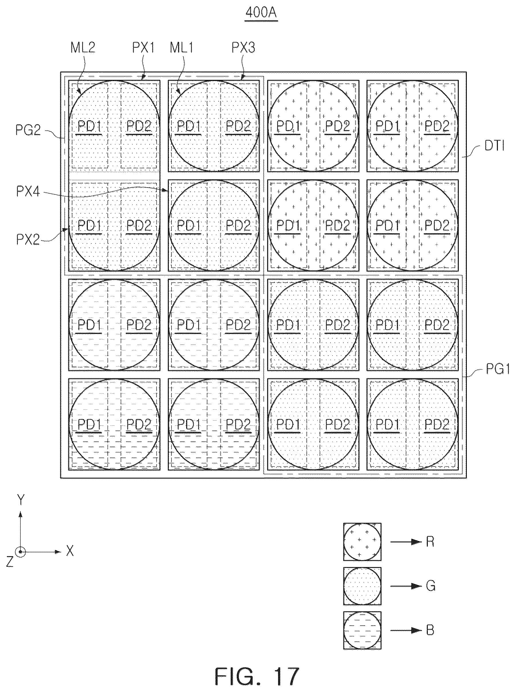 Patent US12568697 Figure 17 – Image sensor