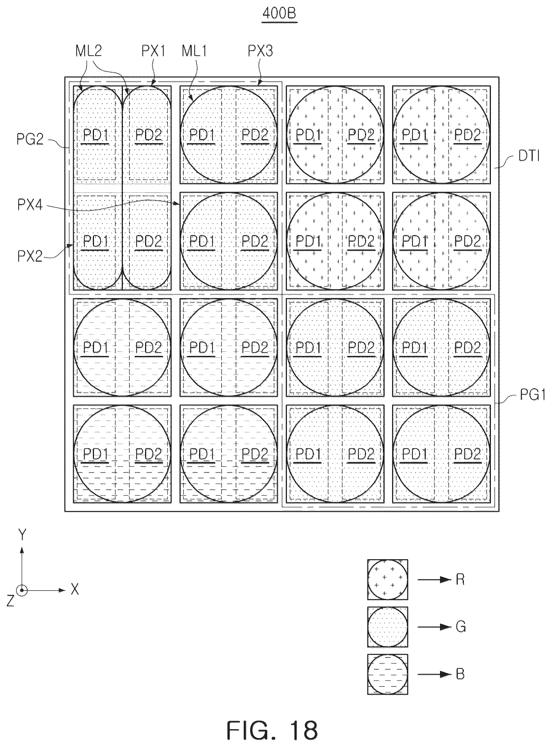 Patent US12568697 Figure 18 – Image sensor